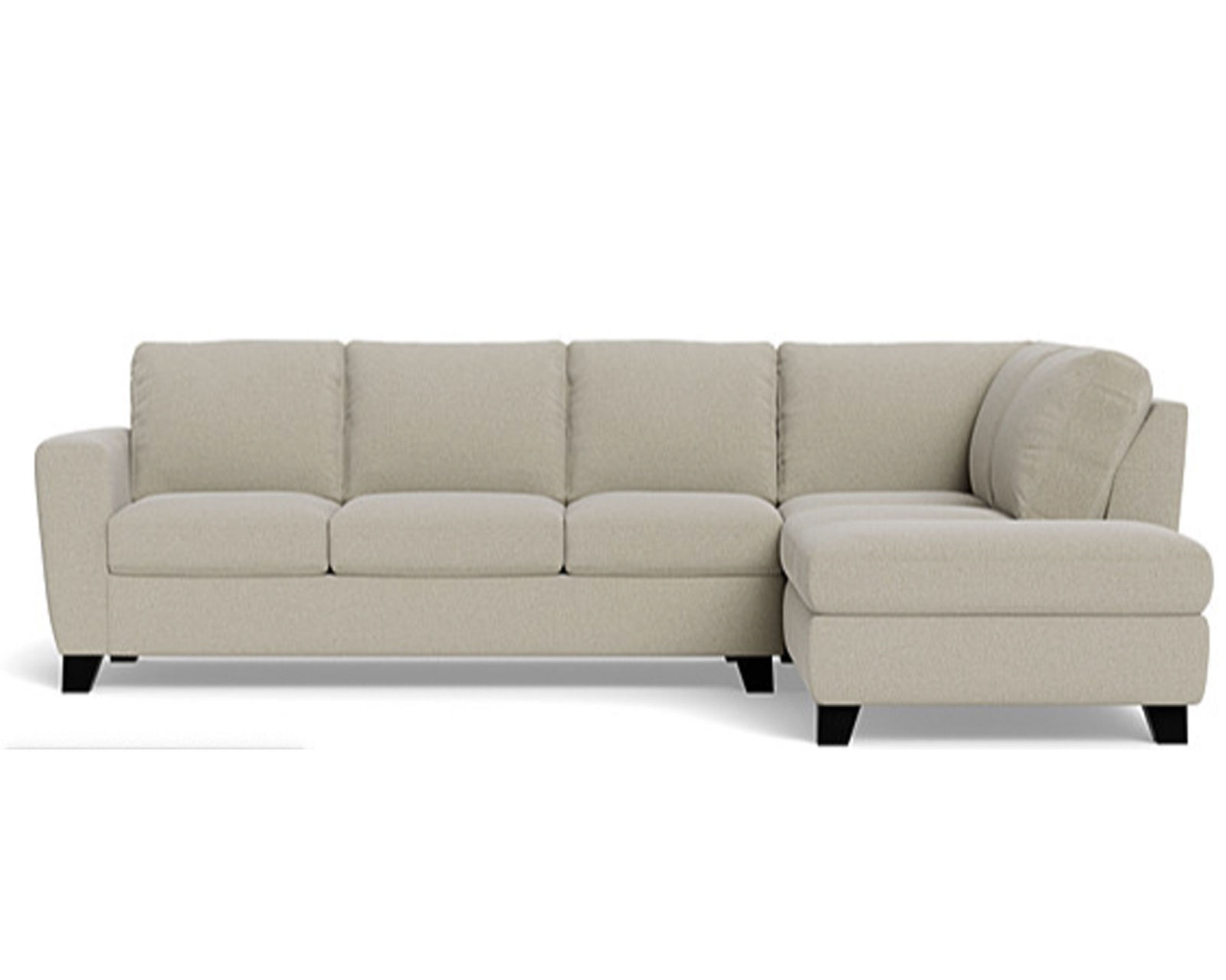 Leeds 77328 Sectional (+50 fabrics) - Layout E: Two Piece Sectional 118" x 84"
