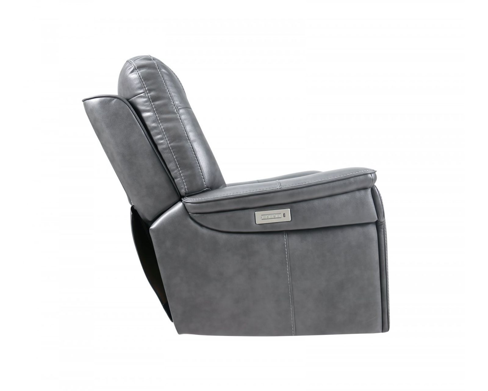 Sanibel Power Recliner w/Power Head Rest & Power Lumbar (Lay Flat) Storm - In stock - Sanibel Power Recliner w/Power Head Rest & Power Lumbar (Lay Flat)