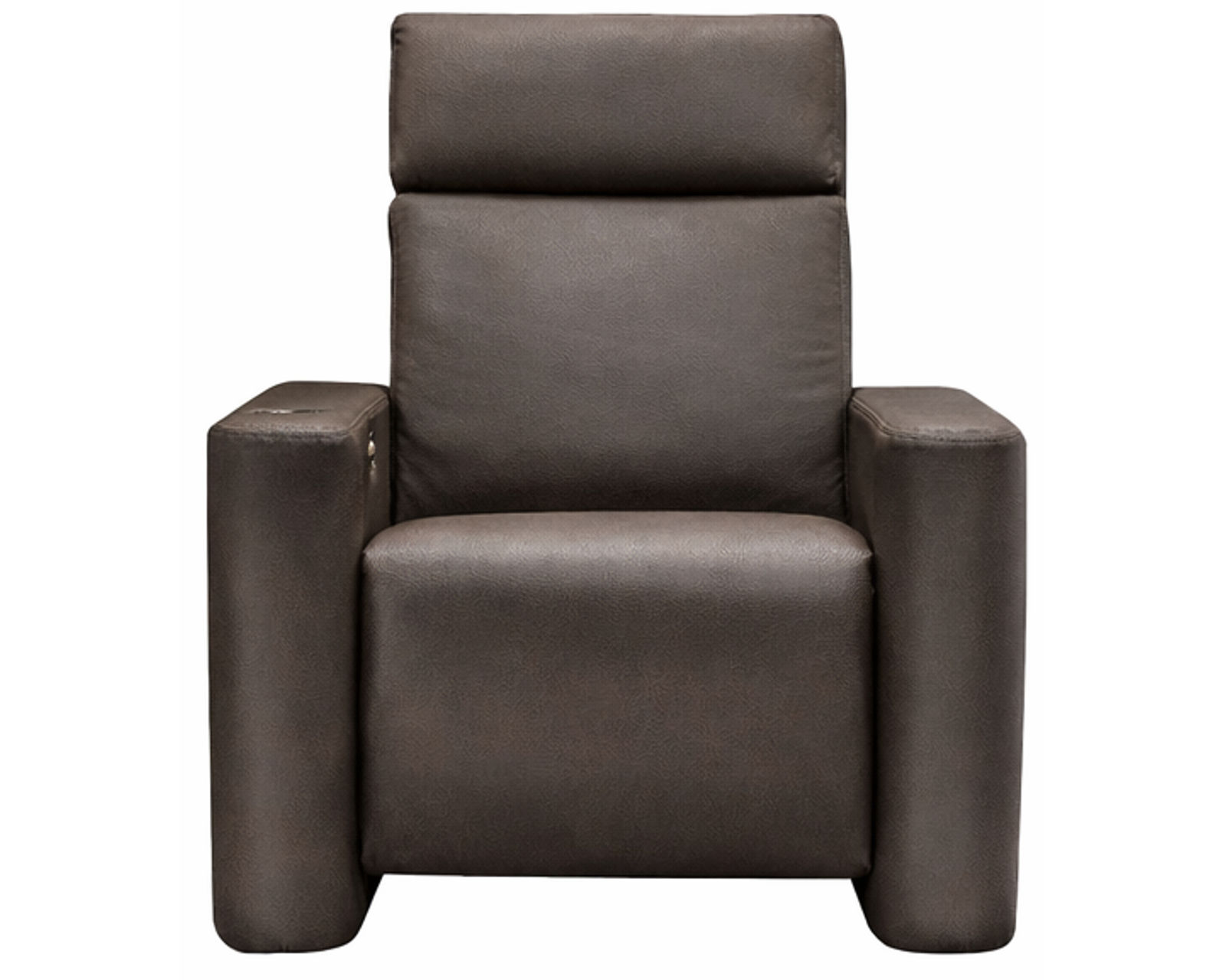 Fiona Dual Power Reclining Sofa — Available in Standard & Wide Cushions, 140+ Leather Options, and 78", 83", or 110" Widths - Fiona Power Headrest Power Recliner