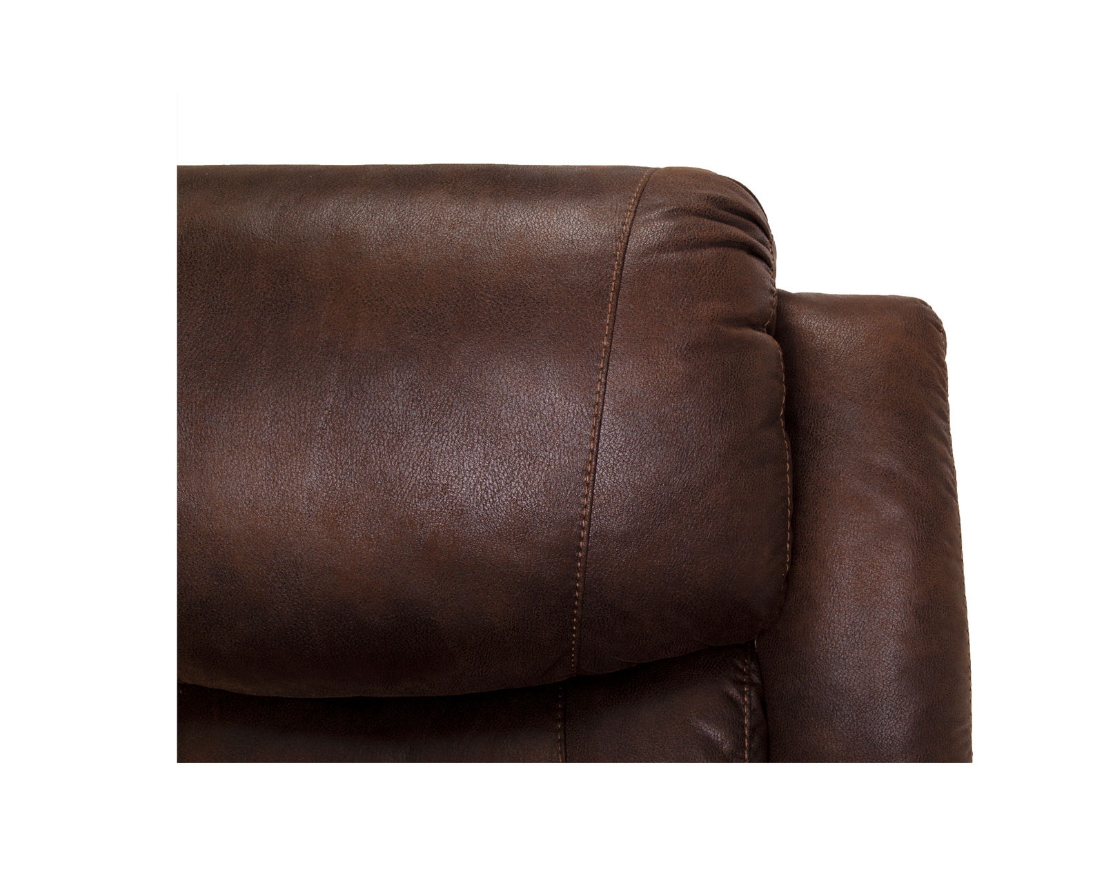 Caesar 9534 500 lb. Oversized Big Man's Rocker Recliner Brown  (Commanding Size. Heavy-Duty Strength. Built for 500 lbs) - Generously Sized. Seriously Strong.