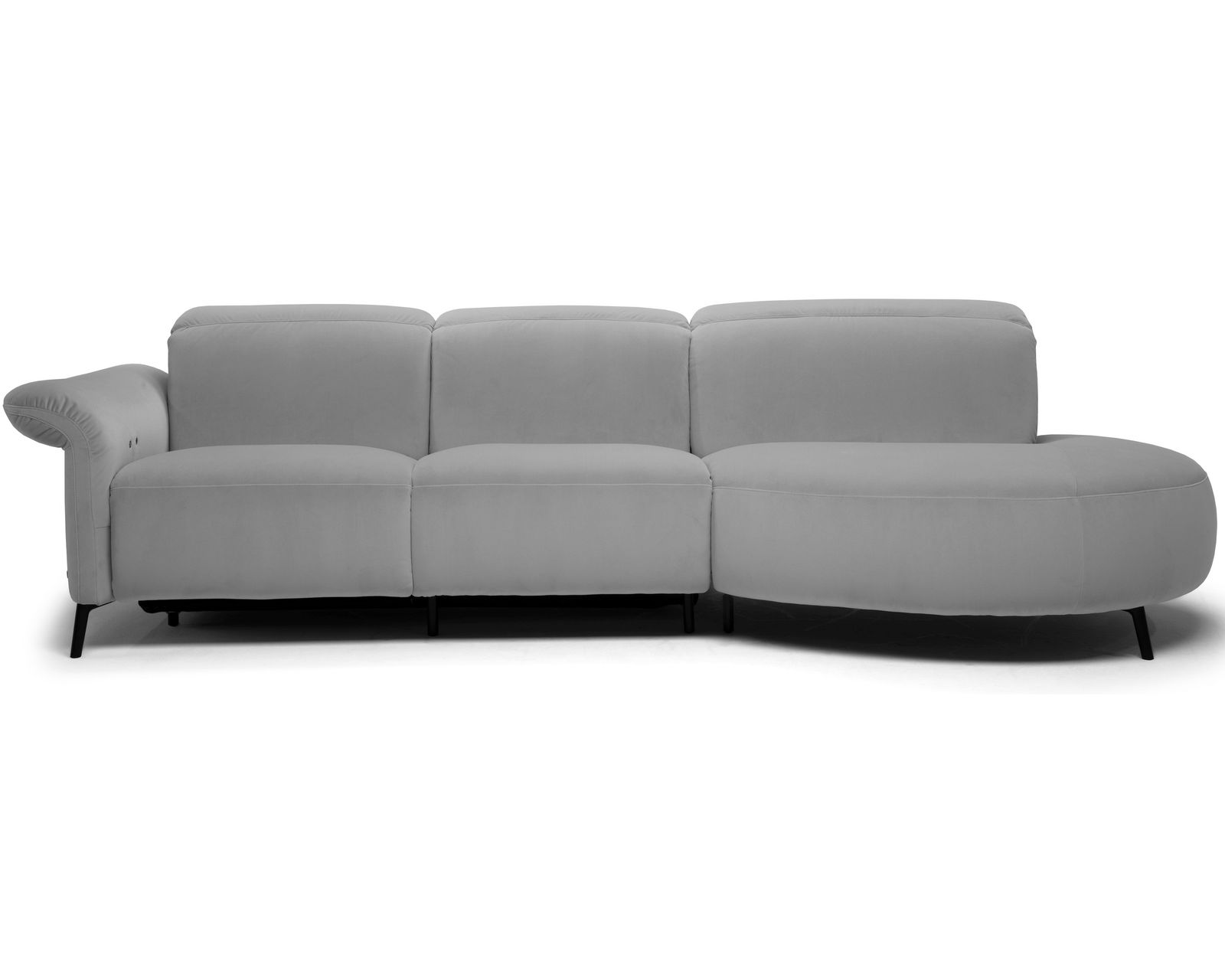 Venezia C300 Sectional (+50 leathers) - Layout D: Three Piece Sectional 52" x 127"