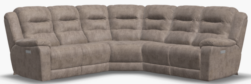 Layout C: Five Piece Sectional 110" x 110" (2 recliners)
