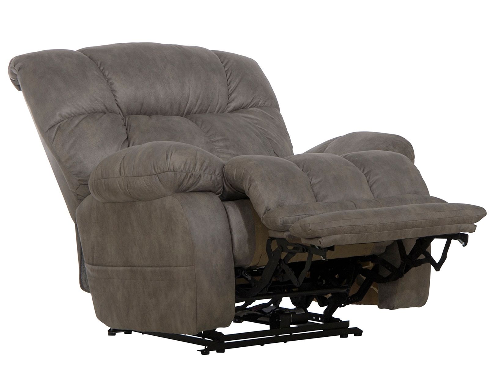 Dawkins Big Man's Lay Flat Power Recliner with Extended Ottoman Big and Tall Comfort (RATED 400 LBS.) 2 colors - The Ultimate Seat for Everyday Relaxation.