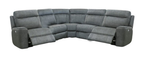 Layout A: Five Piece Reclining Seectional 119.5" x 119.5"
