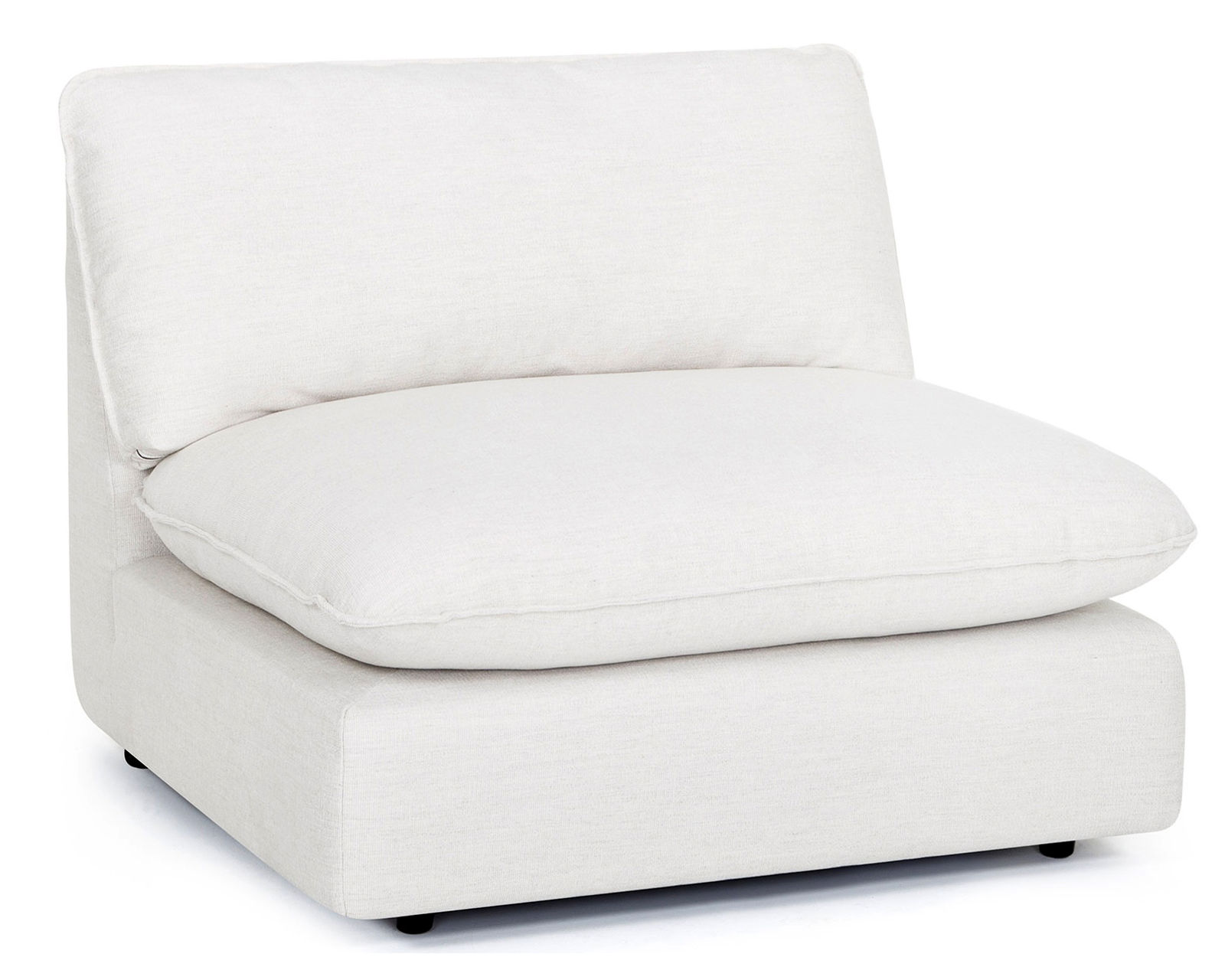 Boston 835 Modular Sectional (Elevated Style, Endless Possibilities) Performance Fabric - Boston Armless Chair