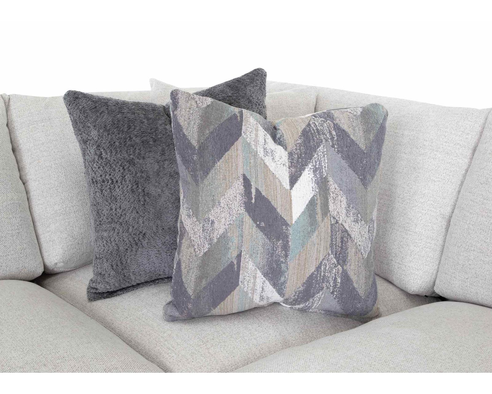 Alistair 961 Modular Sectional (Deep, Luxurious Comfort. Modular Versatility) - Includes All Accent Pillows