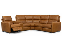 Luna 40110 Triple Power Reclining Sectional (+100 leathers)