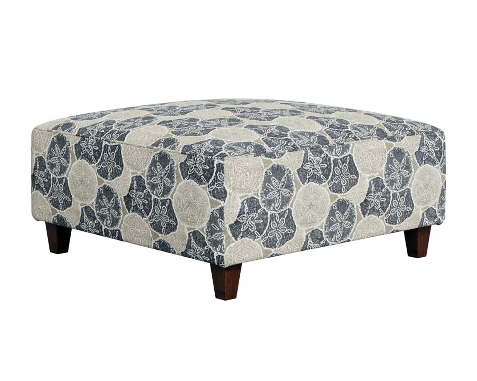 Max Pearl Queen Sleep Sofa 68-04-KP (includes pillows) performance fabric - Seashore Sand 38" Square Cocktail Ottoman - 109