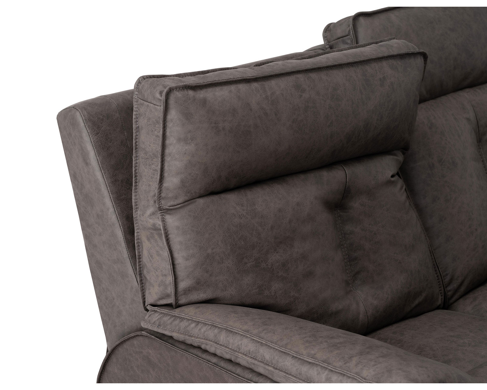 Oakley 41187 Power Headrest Power Reclining Sofa (86") +50 fabrics - Power headrest, recline, and lumbar offer infinite opportunities for creating the perfect position