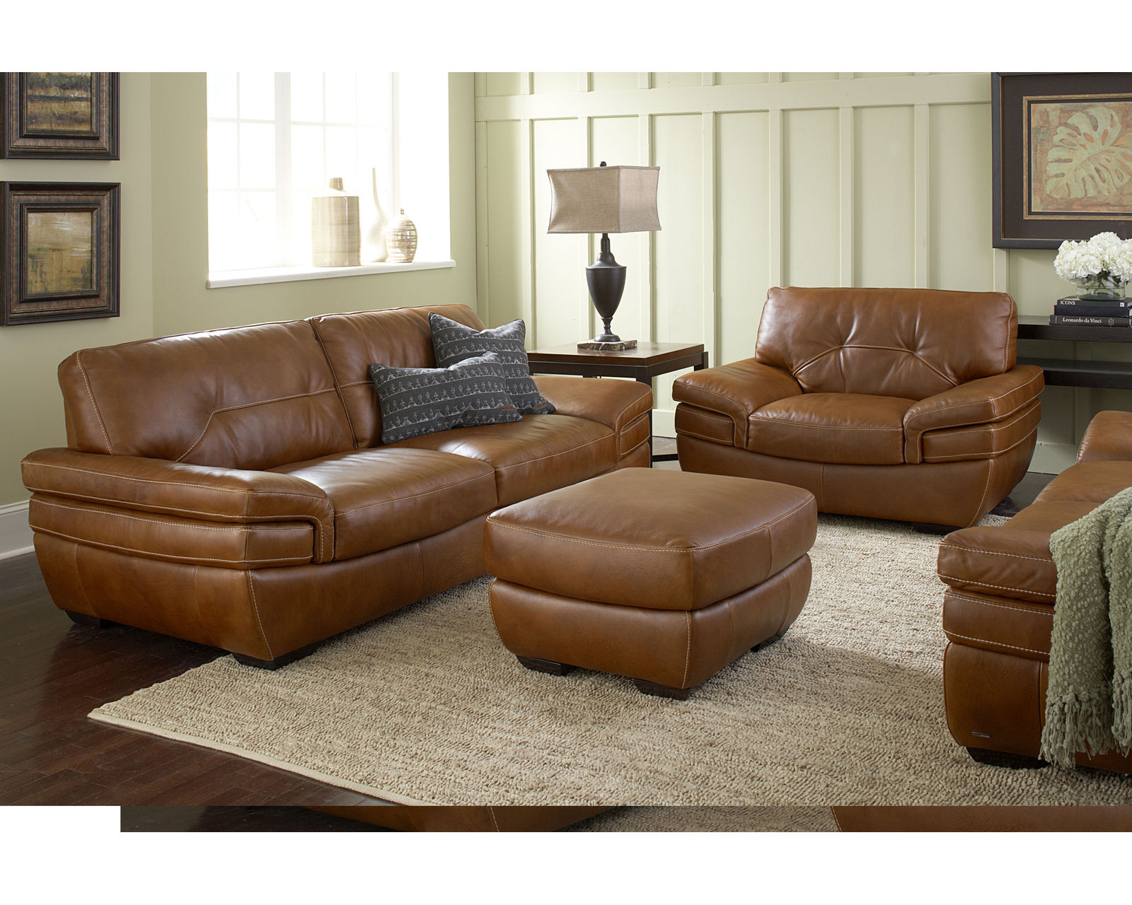 Biagio B806 Sofa (90") +50 leathers - Biagio B806 Sofa (90") +60 leathers