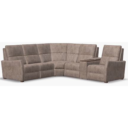 Layout B: Three Piece Reclining Sectional (2 recliner) 98" x 111"