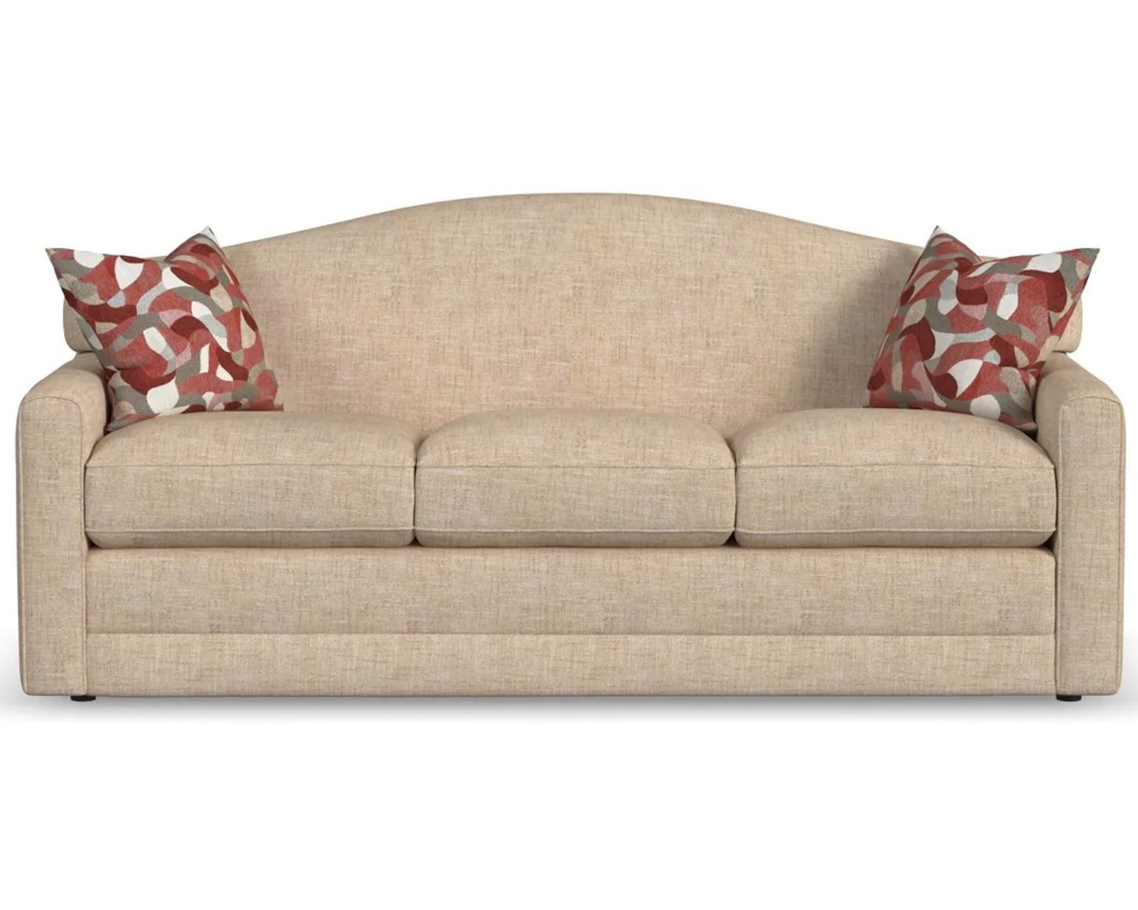 Aggie 78" Sofa (+90 fabrics) - Aggie Three Cushion Sofa