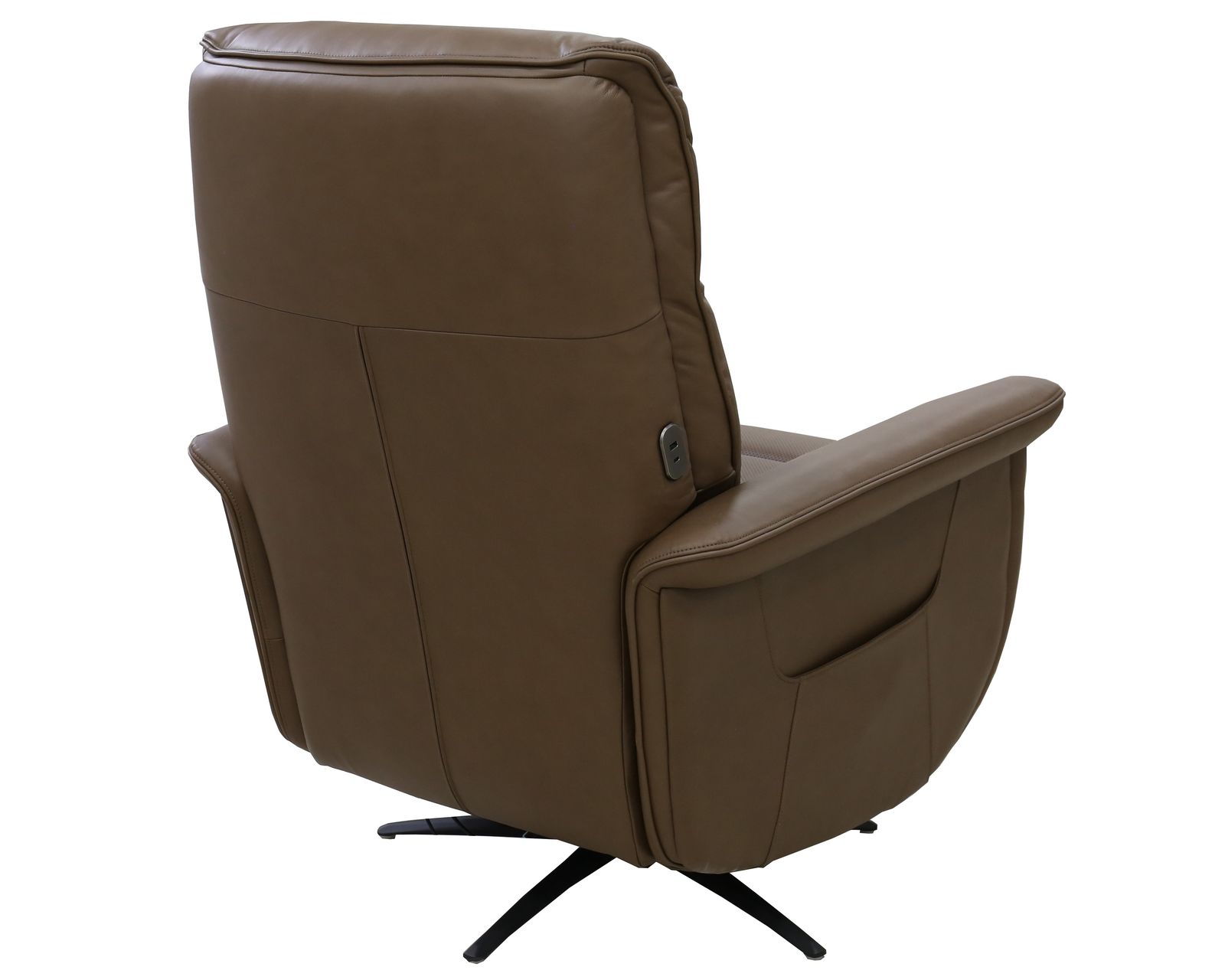 Haven Leather Zero Gravity Triple Power Swivel Recliner with Heat, Massage & Ventilation (2 colors) in stock - Haven Triple Power Swivel Recliner with Heat, Massage & Ventilation