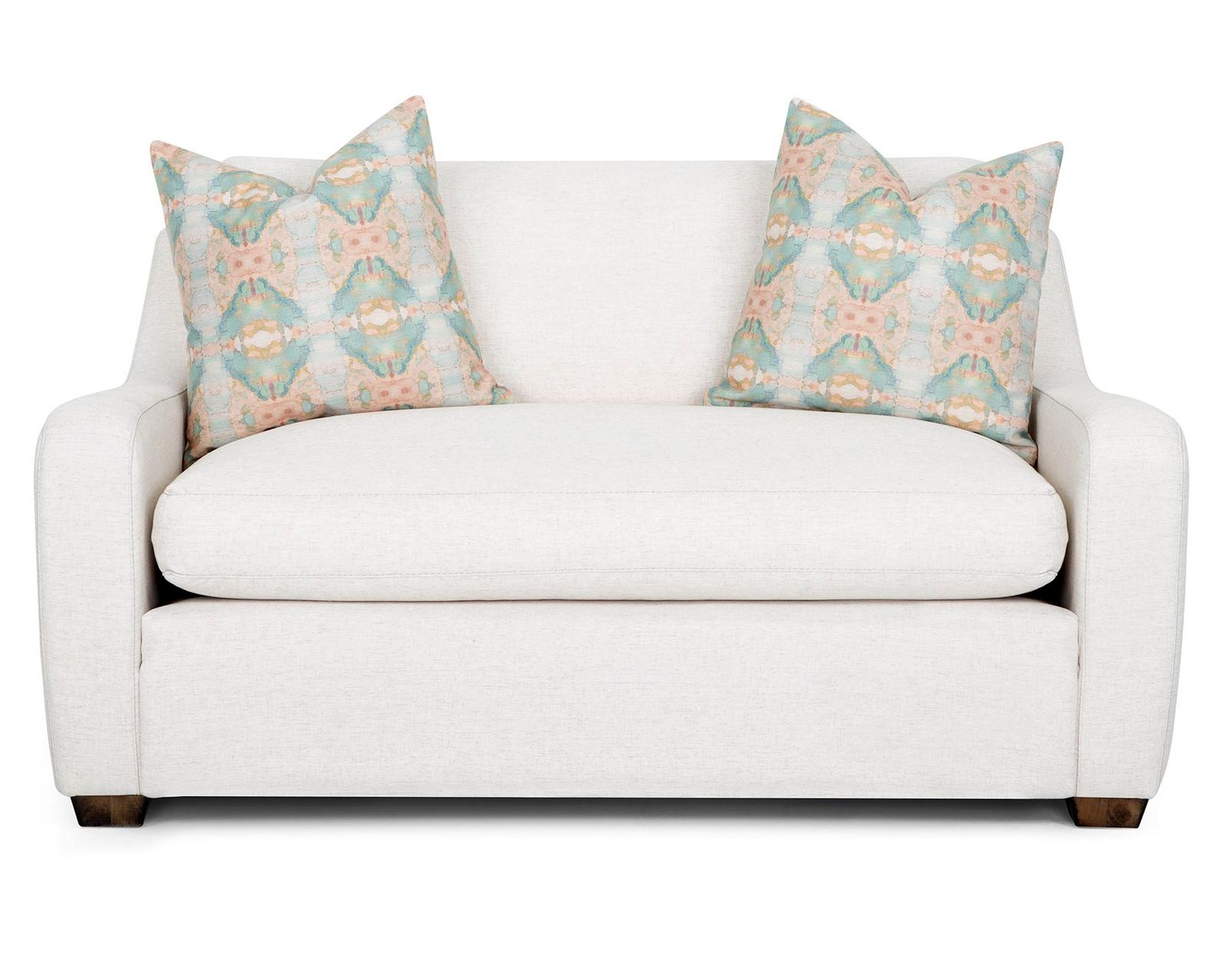 Stafford 91" Wide Seat Sofa (Allura™ Elevated Comfort — Performance Made Beautiful) - Stafford 63" Loveseat (Bench Seat Cushion)
