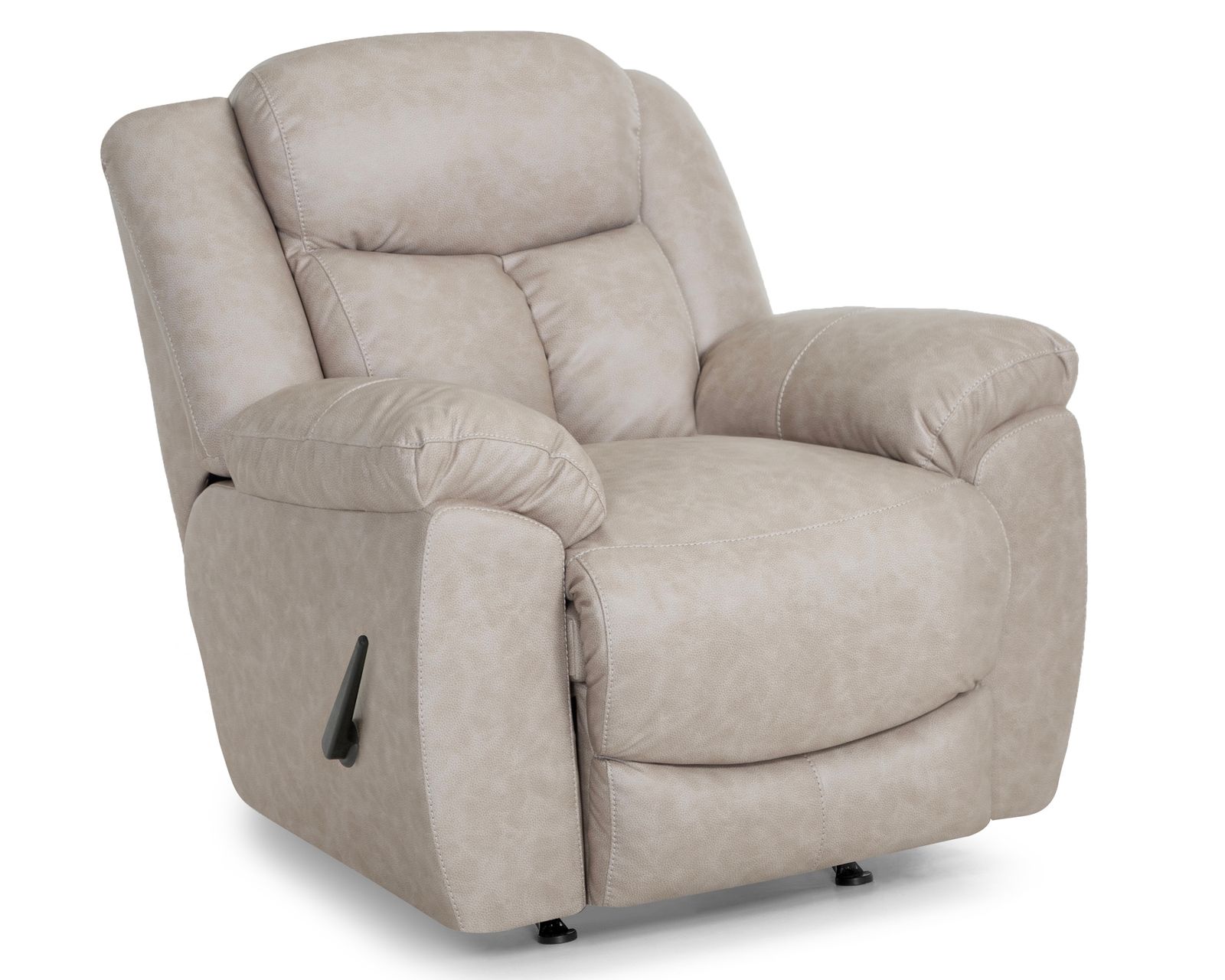 Warner 653 Reclining Sofa Coffee (90") - Choice of Leather Like Fabric Colors