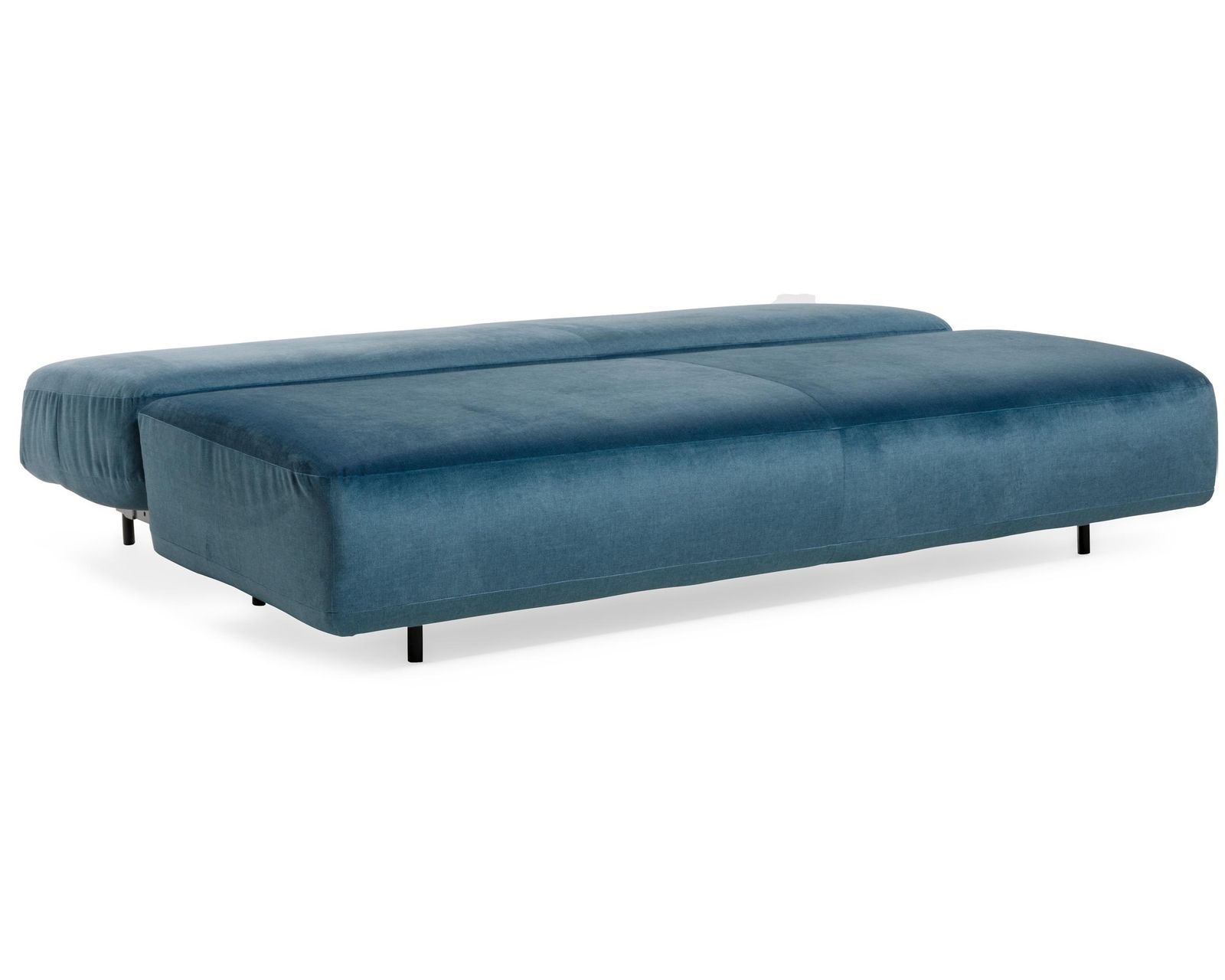 Frame Armless Sofa Lounger Sleeper (+45 fabrics) - From closed to open in five seconds