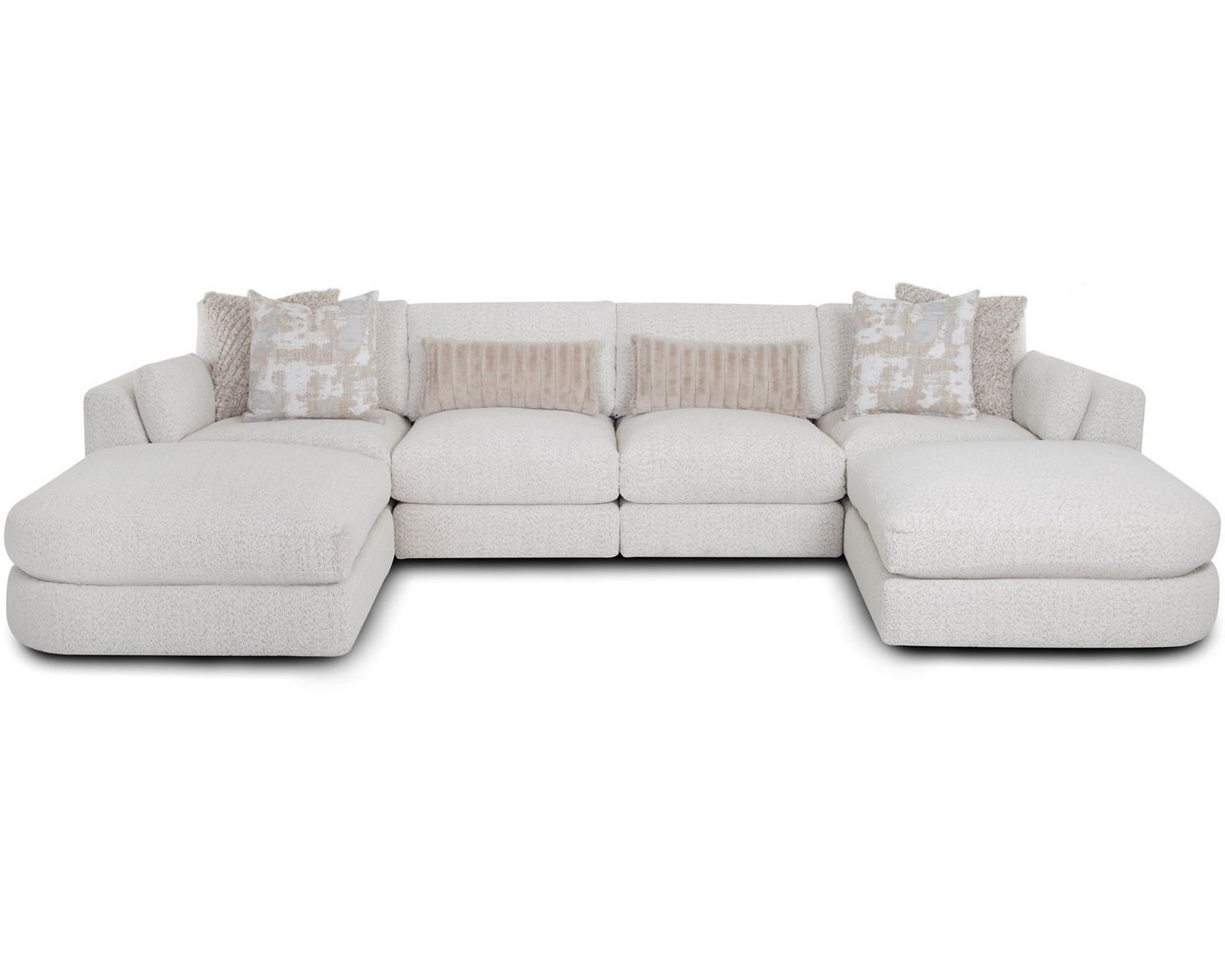 Bombay 938 Modular Sectional (Sculptural Style. Sink-In Comfort)