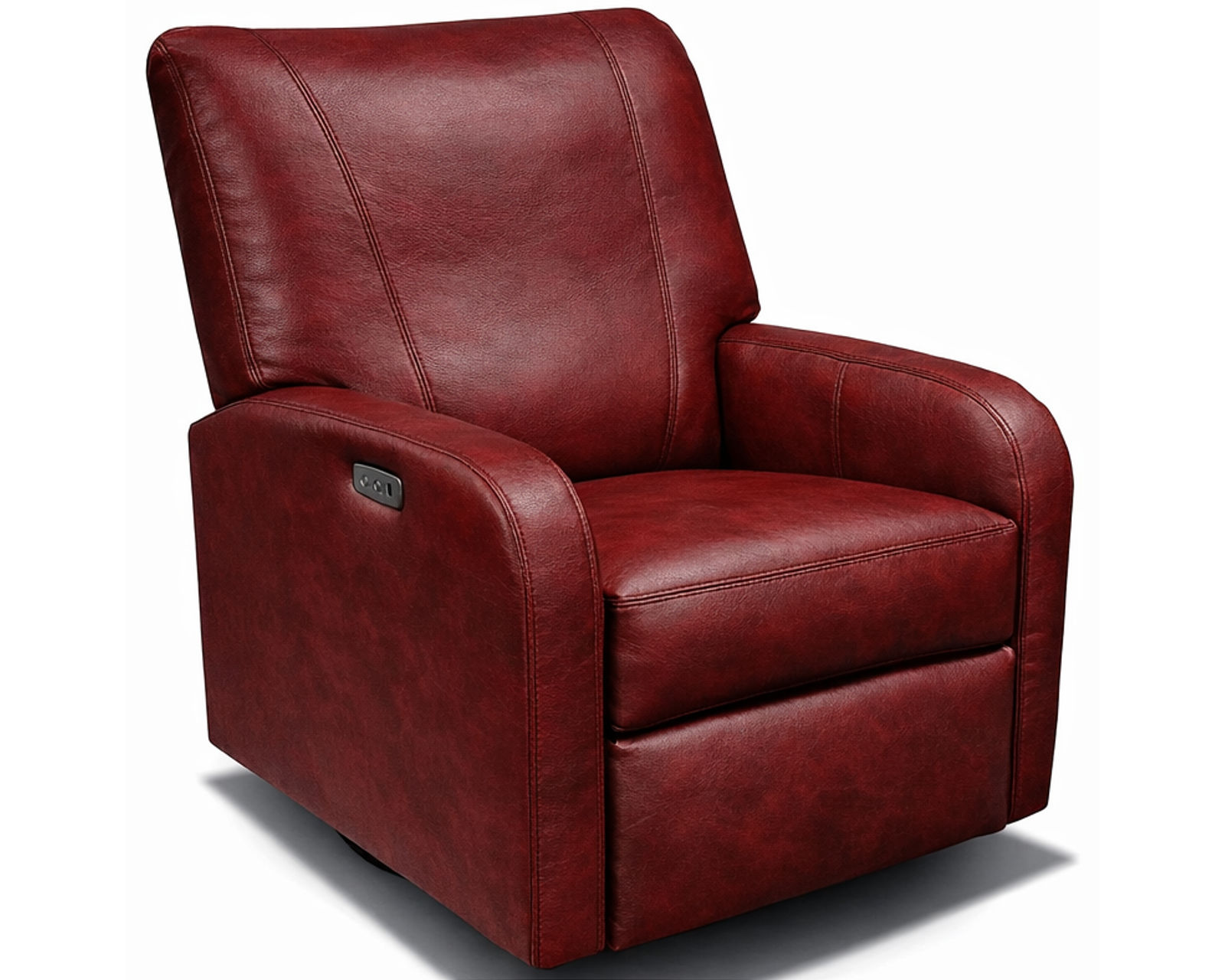 Nell 4N00 Power Leather Swivel Recliner (29 Top-Grain Leather Choices) - Style That Fits Your Home. Quality That Lasts.