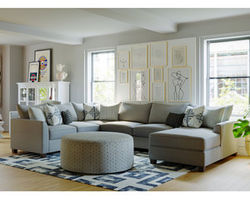 Palm Beach Iron Five Piece Sectional Sectional (Includes Pillows)