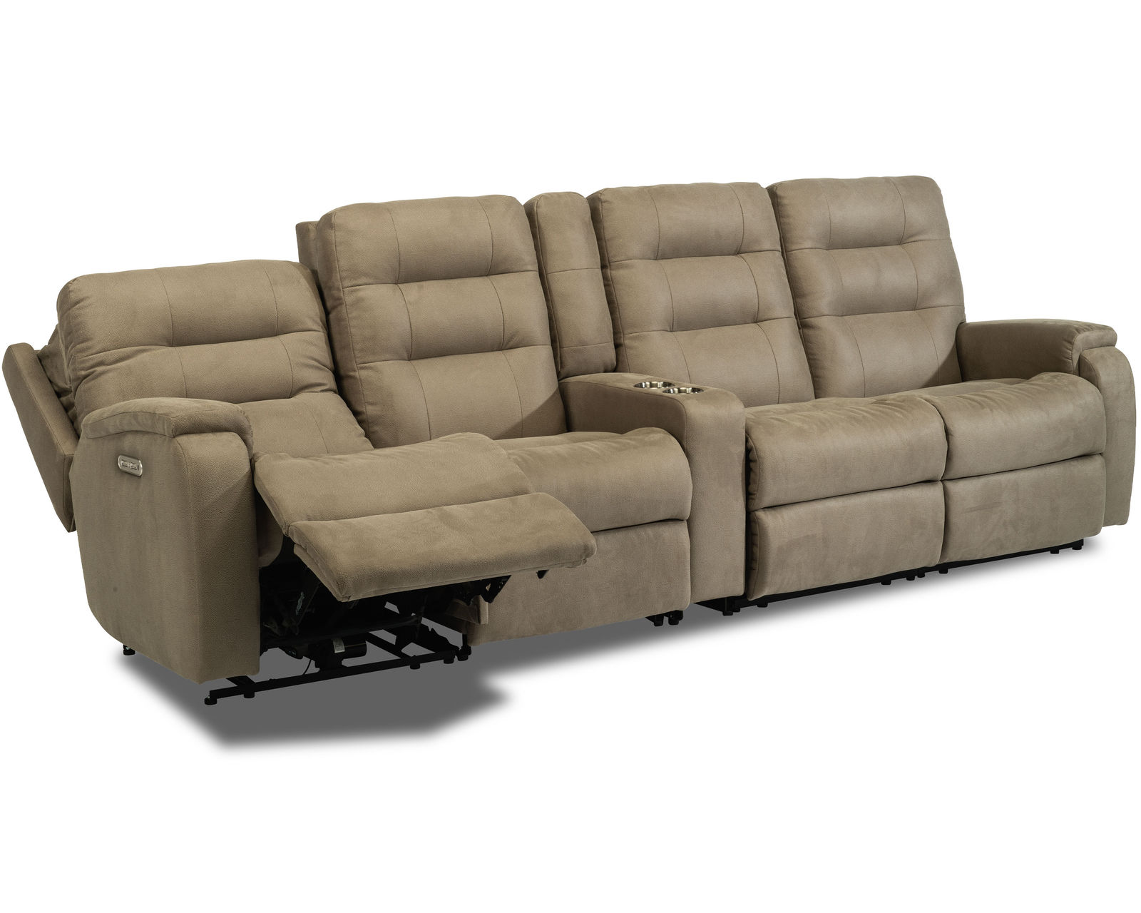 Arlo Reclining Sectional (Colors Available) - Sectional Layout E: 