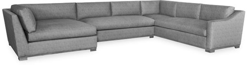 Layout E: Three Piece Sectional 89" x 145" x 111"