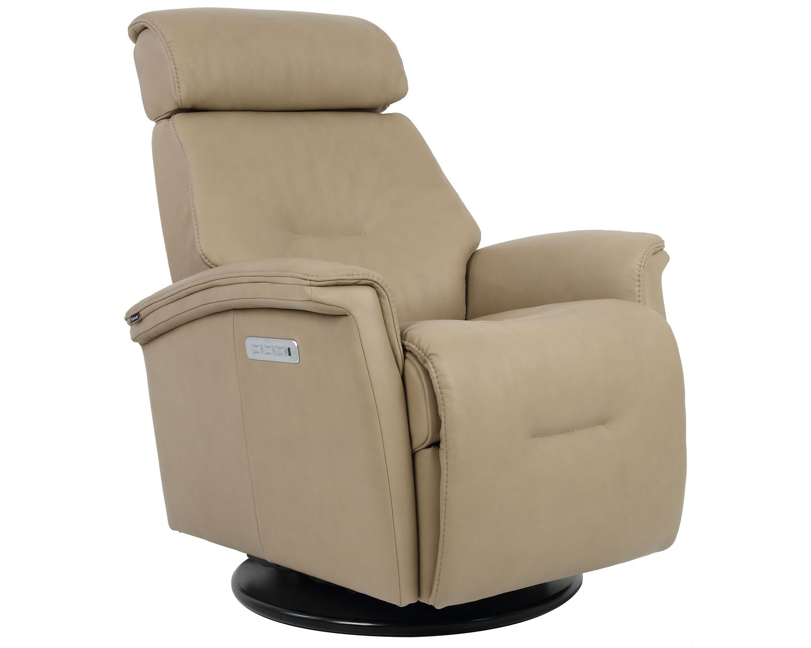 Rome 78" Leather Power Reclining Wall Saver Sofa (+38 leathers) - Rome Power Headrest - Lumbar - Recline Swivel Glider Recliner 