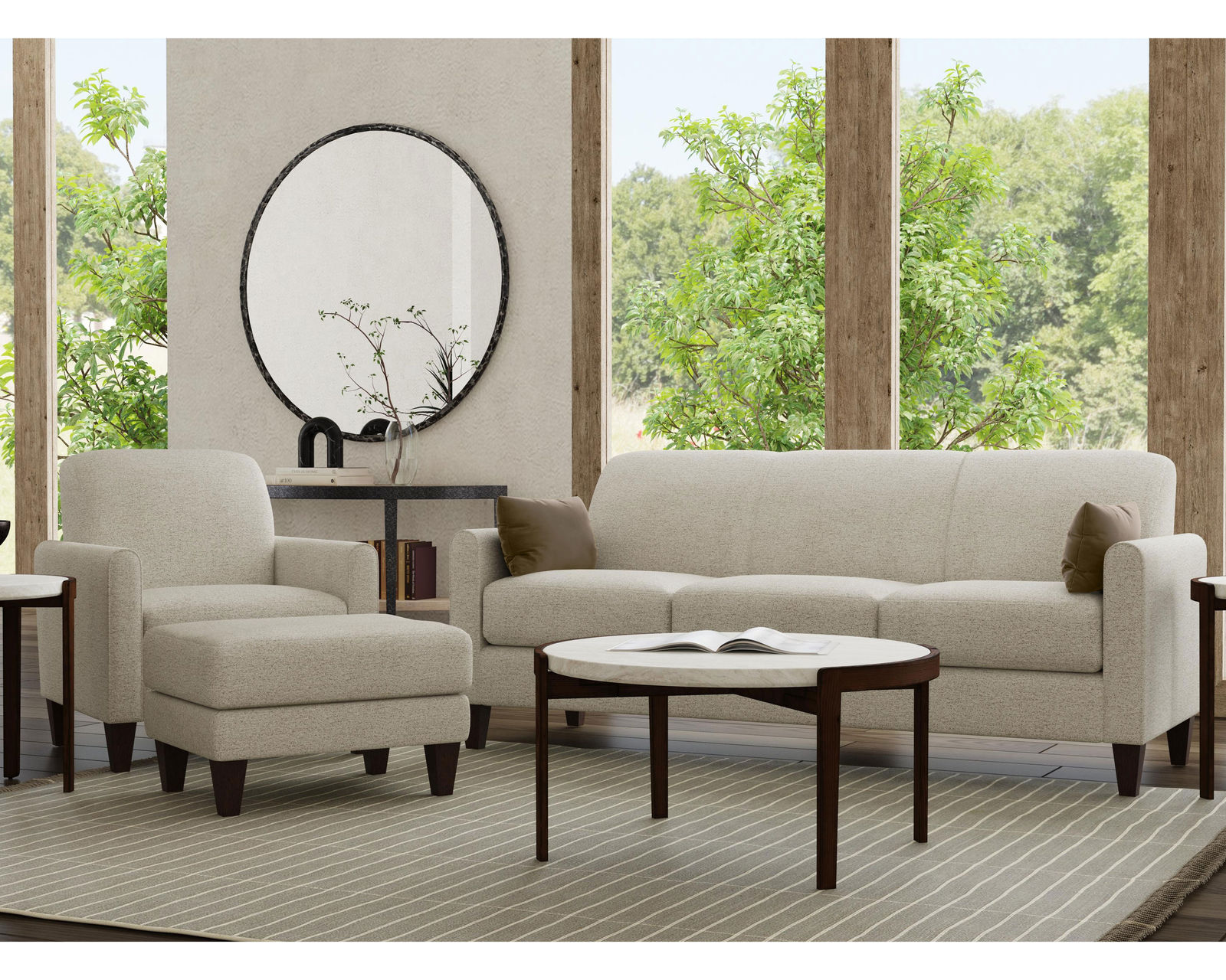 Bond 5850 Sofa (+100 fabrics) 81" - Bond Sofa