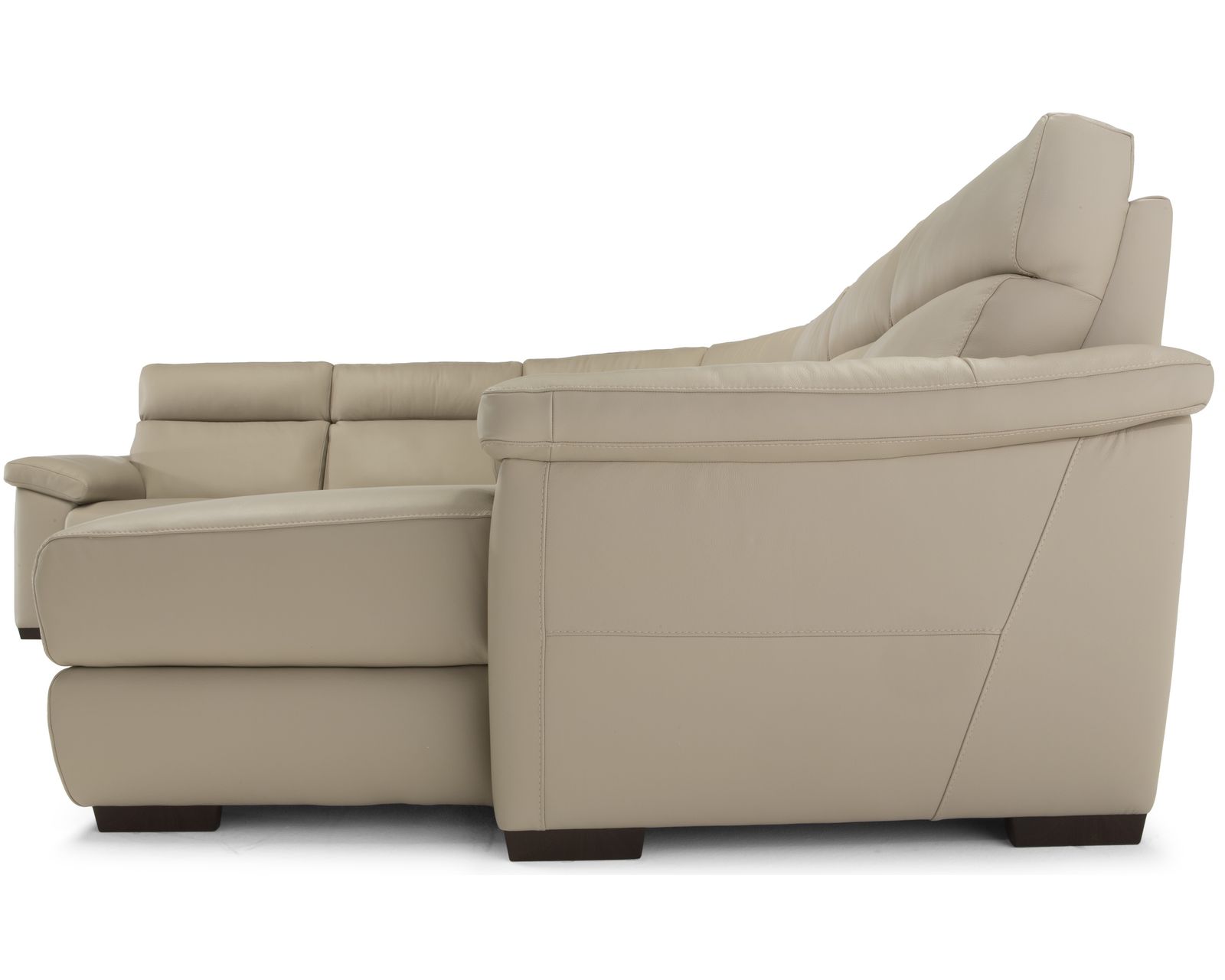 Estremo C216 Stationary Sectional (+50 leathers) - Layout H: Six Piece Sectional 116" x 150"