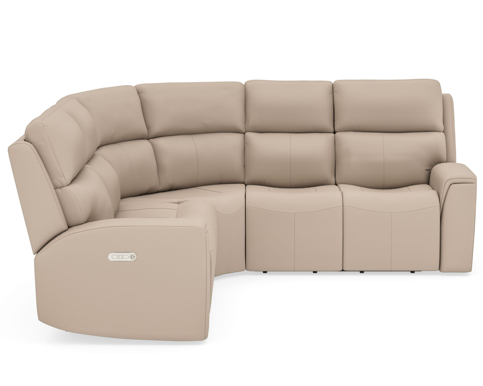 Jarvis Leather Power Reclining Sectional with Power Headrest (009-70) ZERO GRAVITY - In stock