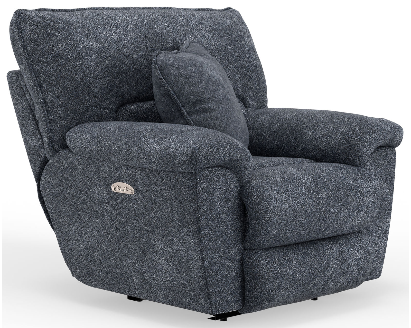 Paxon 90" Power Reclining Sofa with Power Headrests & Deep Seat Recline - 400 lb. per seat (includes pillows) - Paxon Lay Flat Power Headrest Power Recliner