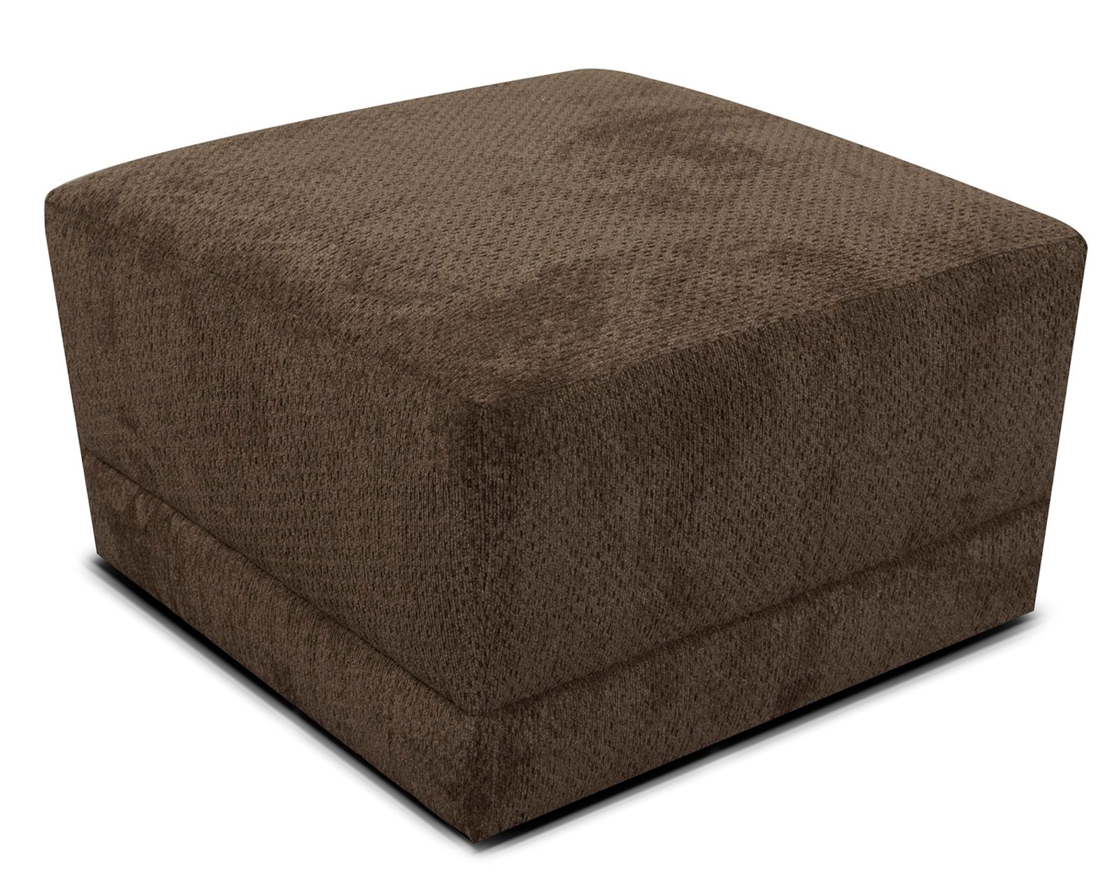 Cole Two Piece Chaise Sectional  (+101 Standard and Performance Fabrics) - Cole 30" Square Cocktail Ottoman