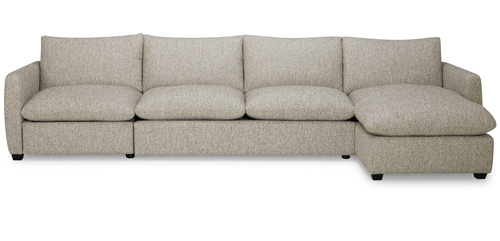 Layout P: Three Piece Sectional 135" wide