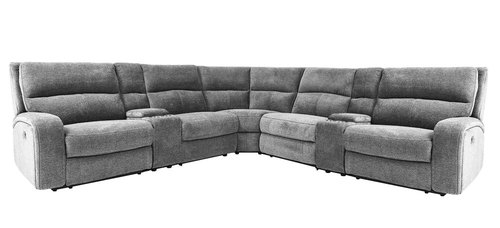 Layout D:  Seven Piece Reclining Sectional  131" x 131"