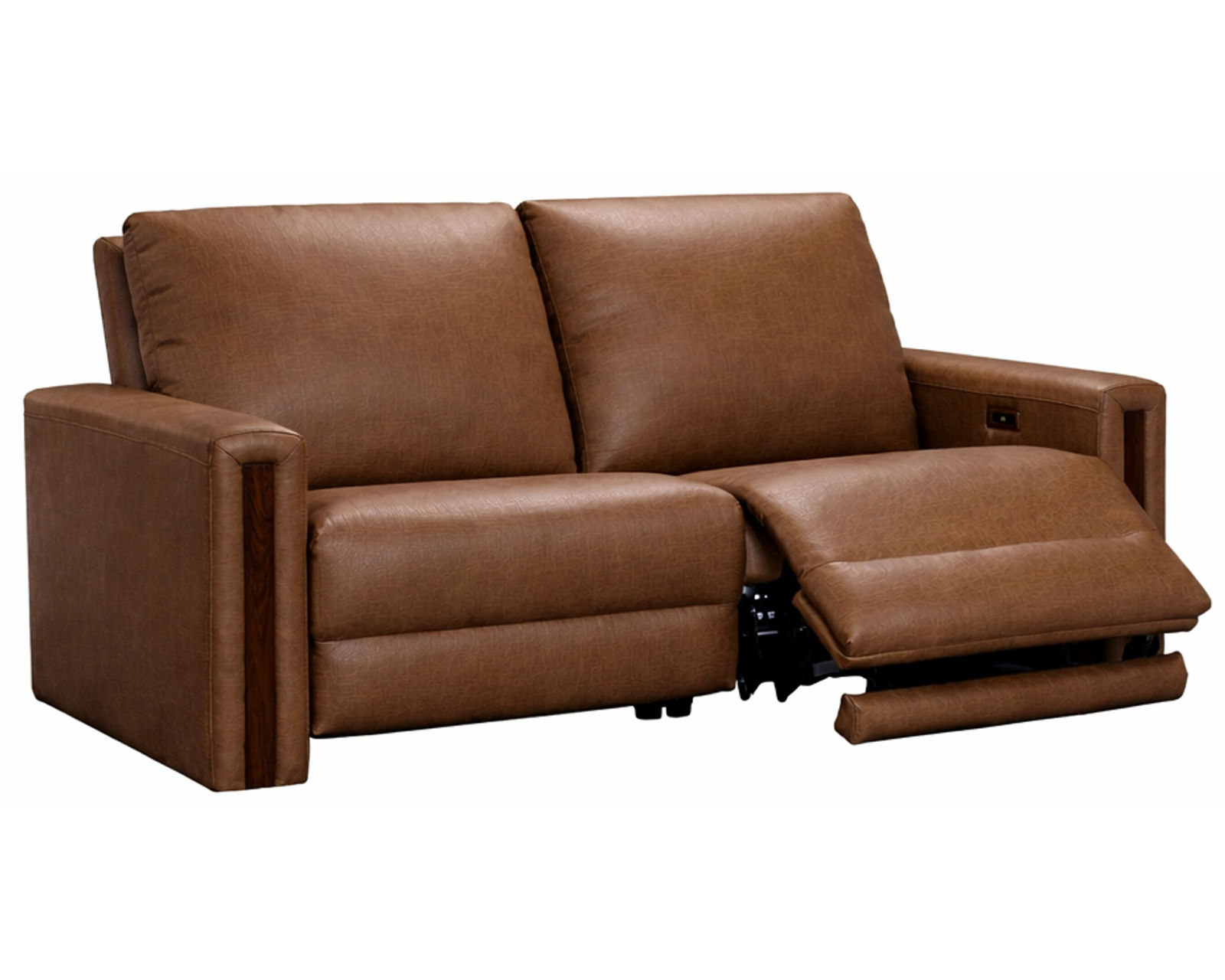 Forrest Dual Power Reclining Sofa — Available in Standard & Wide Cushions, 140+ Leather Options, and 78", 83", or 110" Widths - Forrest 78" Power Reclining Sofa (Wide Seat, 2 Cushions)