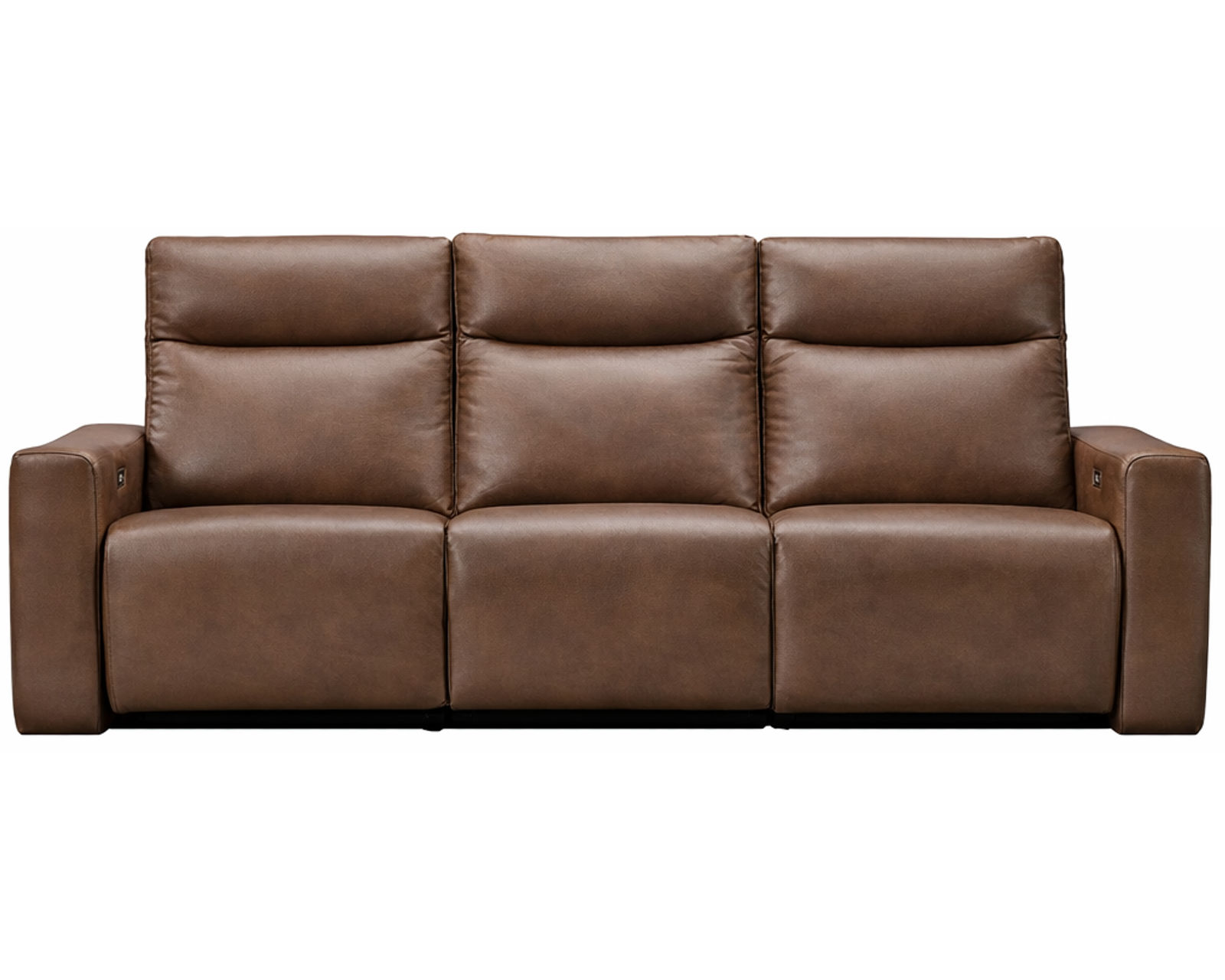 Fabian Dual Power Reclining Sofa — Available in Standard & Wide Cushions, 140+ Leather Options, and 79", 84", or 111" Widths
