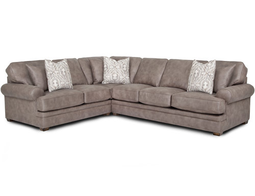 Layout A:  Brighton Two Piece Sectional. 101" x 127.5"