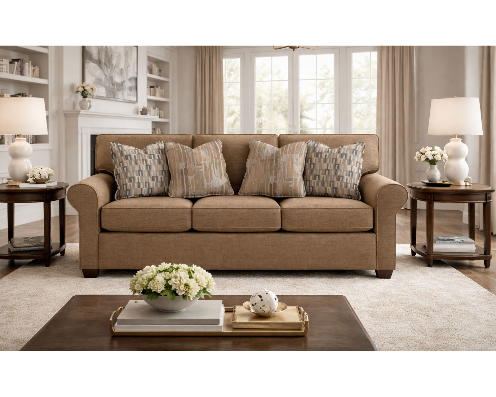 Charlie Queen Sleeper  (+101 Standard and Performance Fabrics) - 	Charlie Queen Sleeper