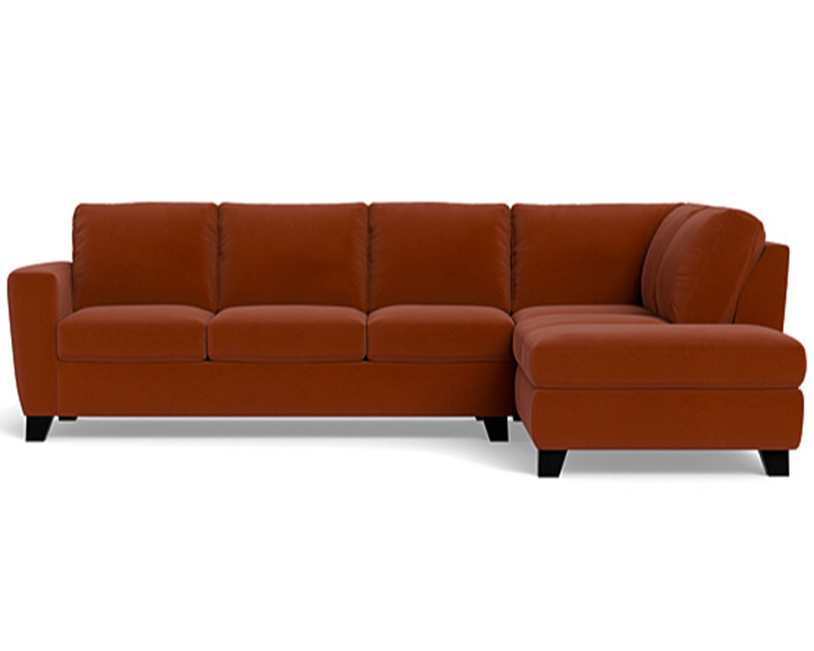 Leeds 77328 Sectional (+50 fabrics) - Layout E: Two Piece Sectional 118" x 84"