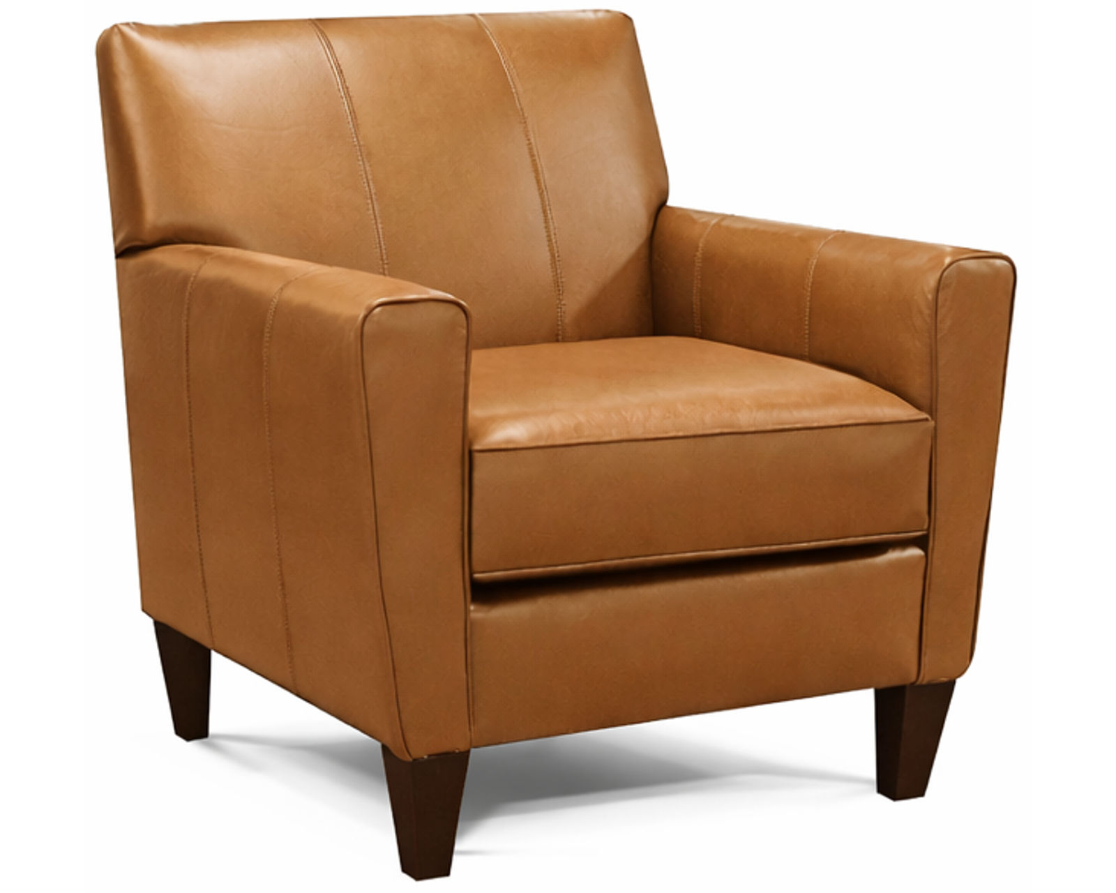 Collegedale 79" Leather Sofa (29 Top-Grain Leather Choices) - Collegedale Leather Chair