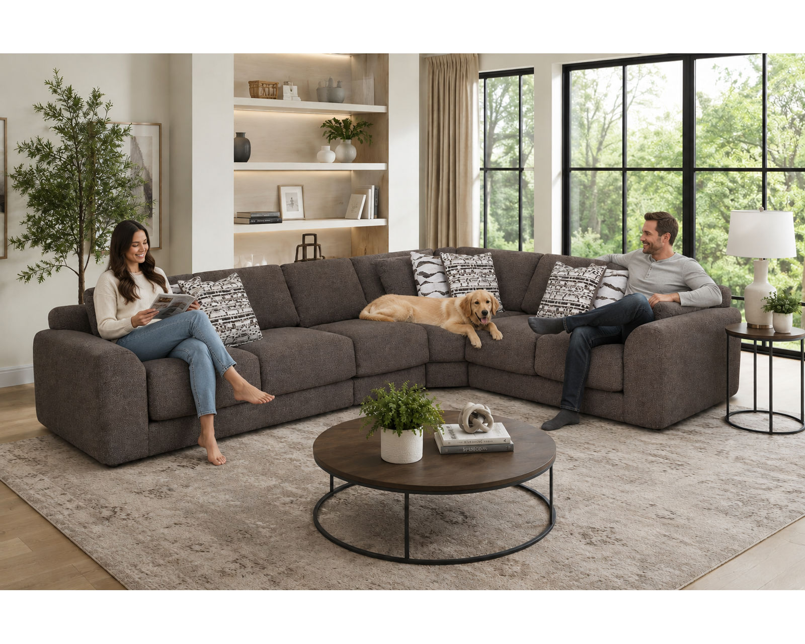 Sierra 830 Modular Sectional (Modern Comfort. Flexible Design) - Professionally Designed. Beautifully Coordinated. Affordably Yours.