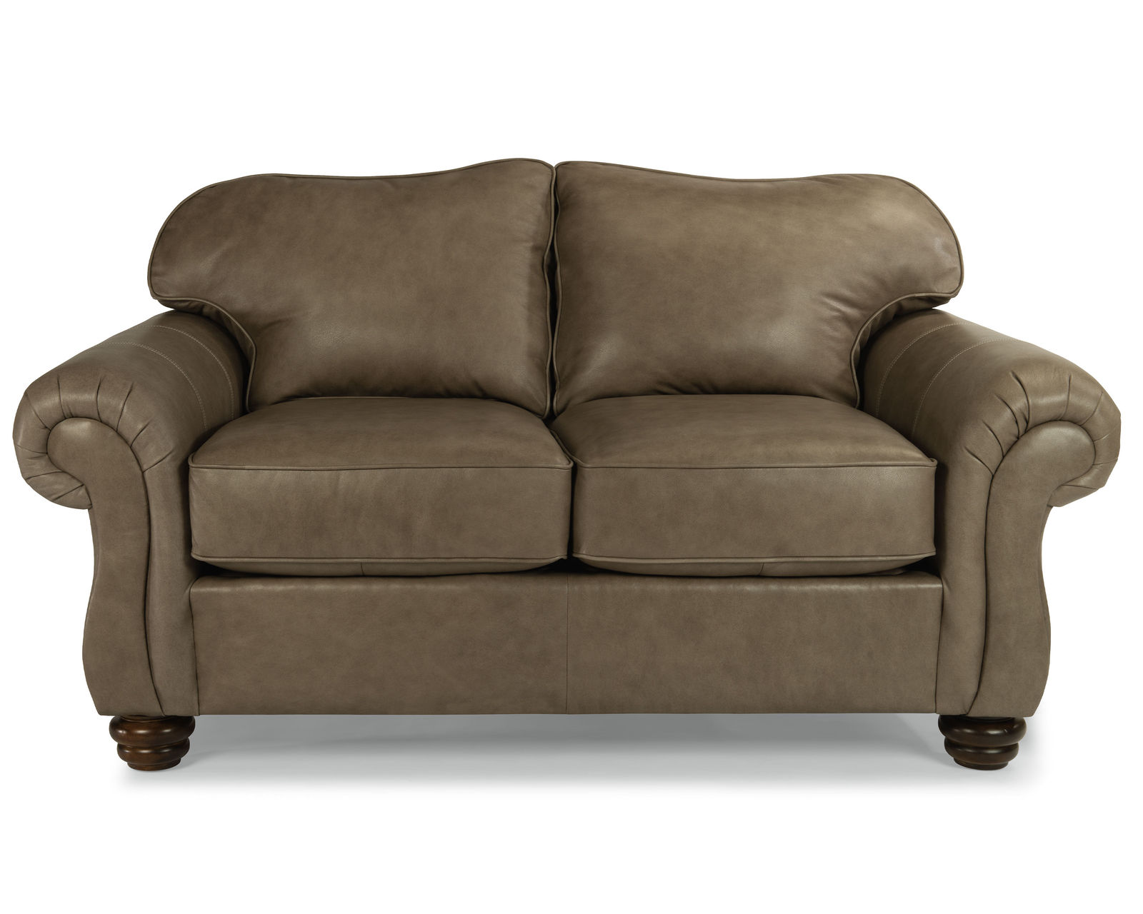 Bexley 3646 Leather Sofa (+50 leathers) 91" - Bexley Leather Loveseat