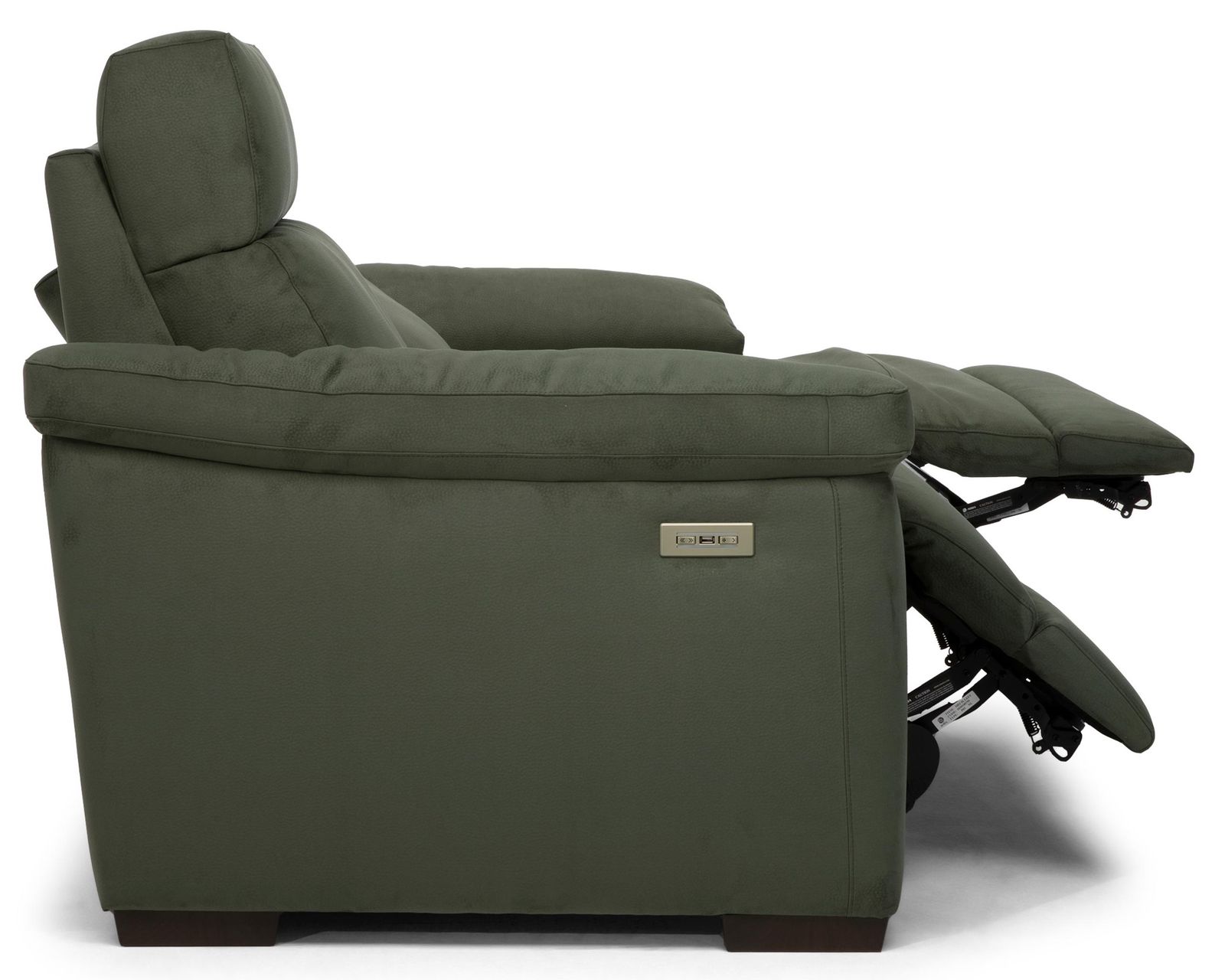 Estremo C126 Power Headrest Power Reclining Sofa 77" or 88" (+40 fabrics) - Estremo 77" Power Headrest Power Reclining Sofa (two cushions)