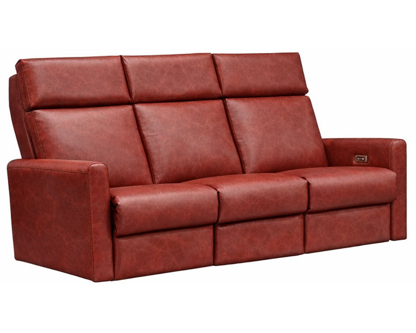 Lillian 73" Reclining Sofa (+140 leathers) - Lillian 73" Reclining Sofa (3 cushions)