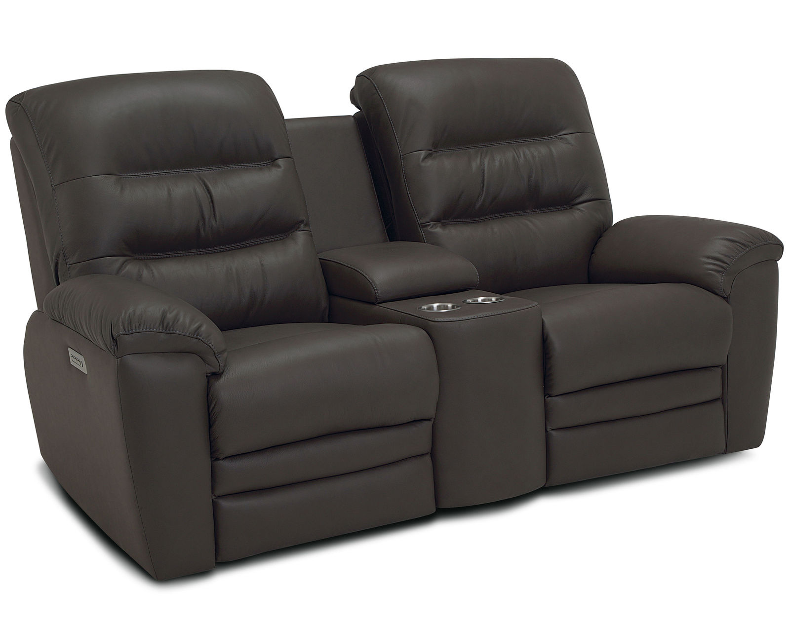 Keiran 41500 Power Power Headrest Power Reclining Sofa (88") +100 leathers - Keiran 78" Power Headrest Power Reclining Console Loveseat