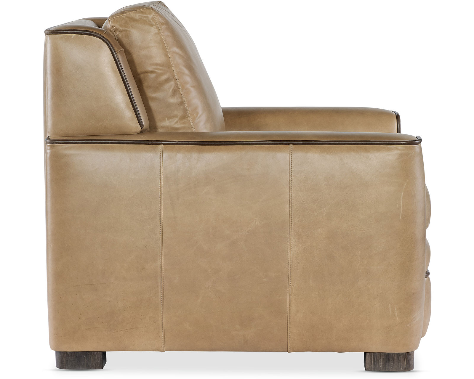 Bradington Young Beckham Sofa (12 leathers) 8-Way Hand Tie - Beckham Stationary Chair 8-Way Hand Tie