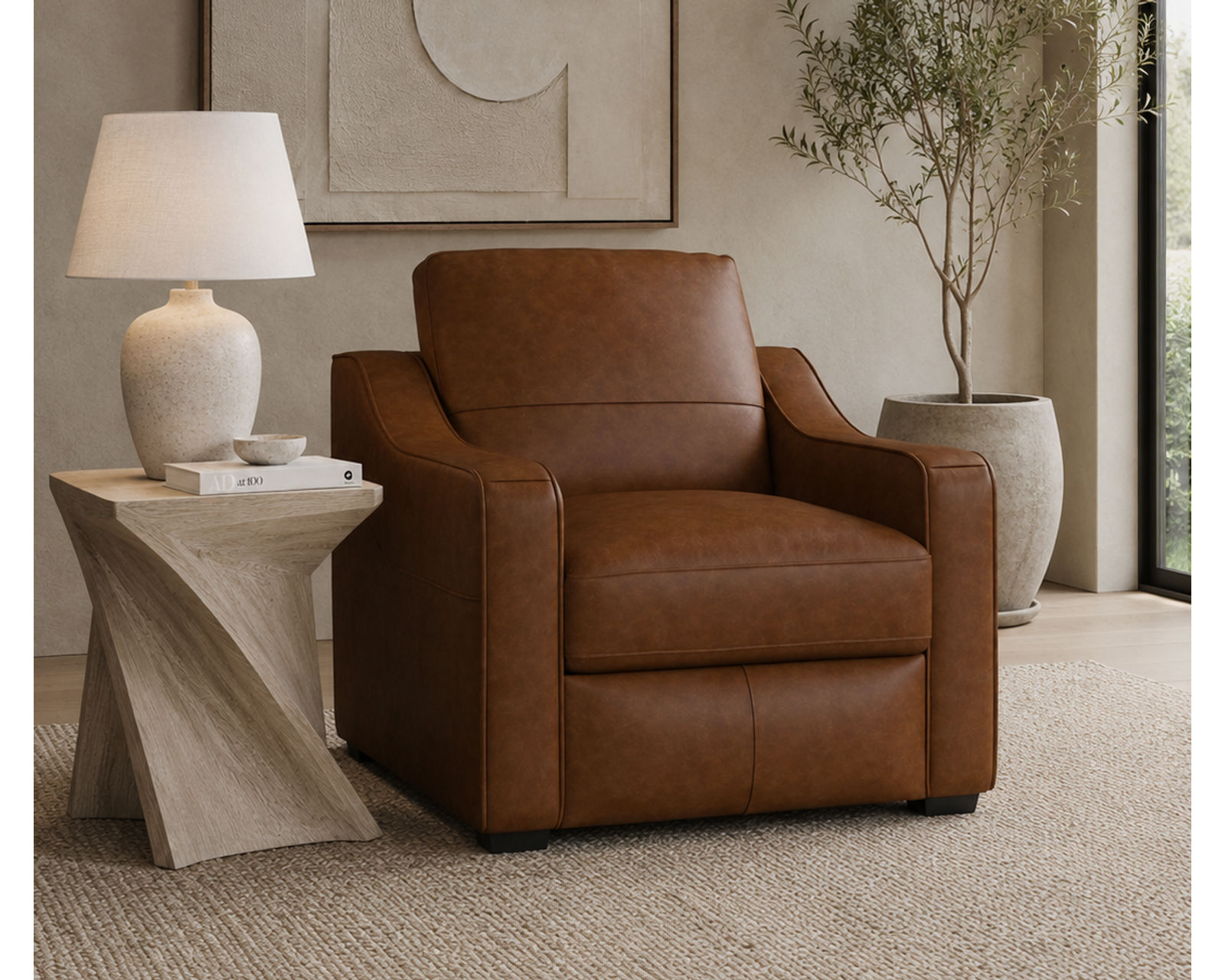 Hudson 1481 Leather Chair (2 leather colors) - The Comfort You Love Today. The Durability You’ll Appreciate Tomorrow.