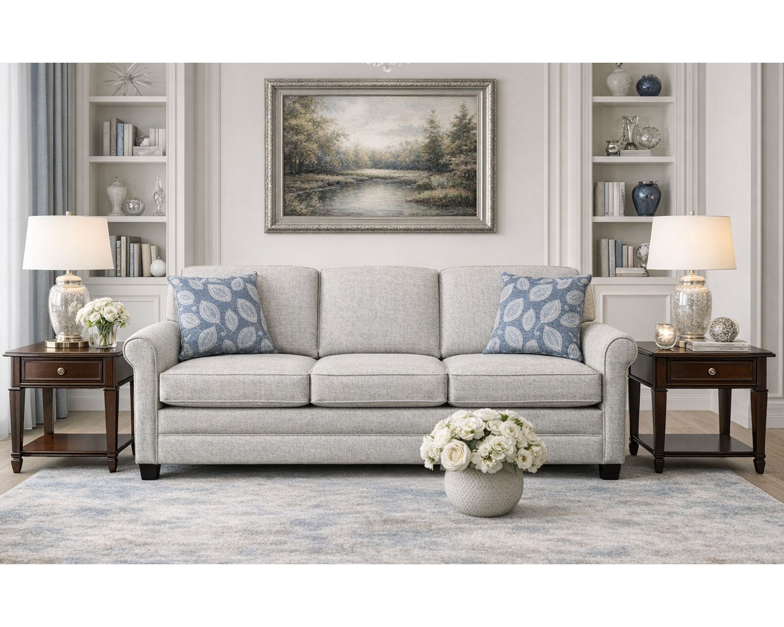 Angie 83" Sofa  (+100 Standard and Performance Fabrics) - Timeless Style. Built to Live In.