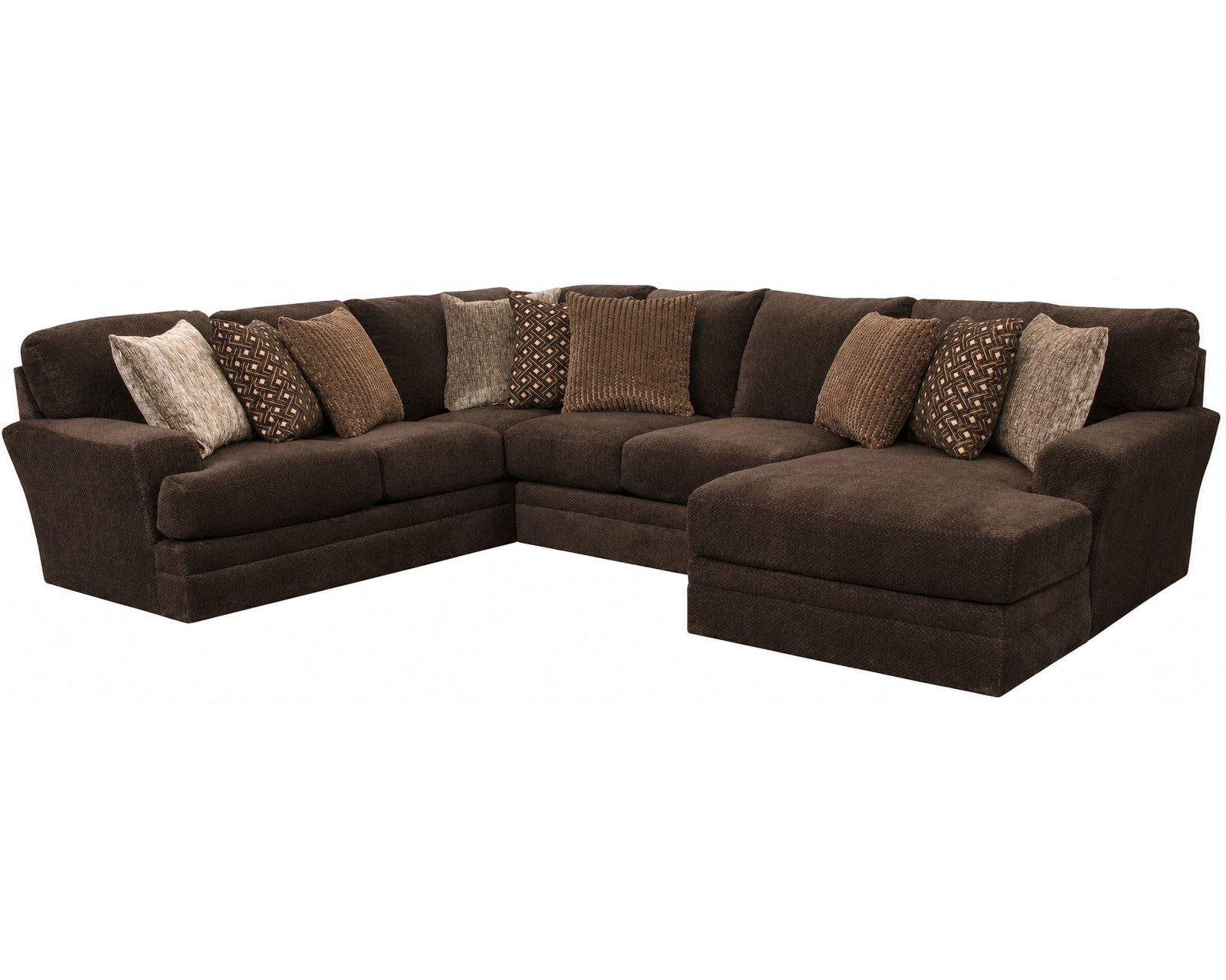 Mammoth Sectional - 2 colors (15 Pieces Available)  - Layout N: Three Piece Sectional 101" x 139" x 67"