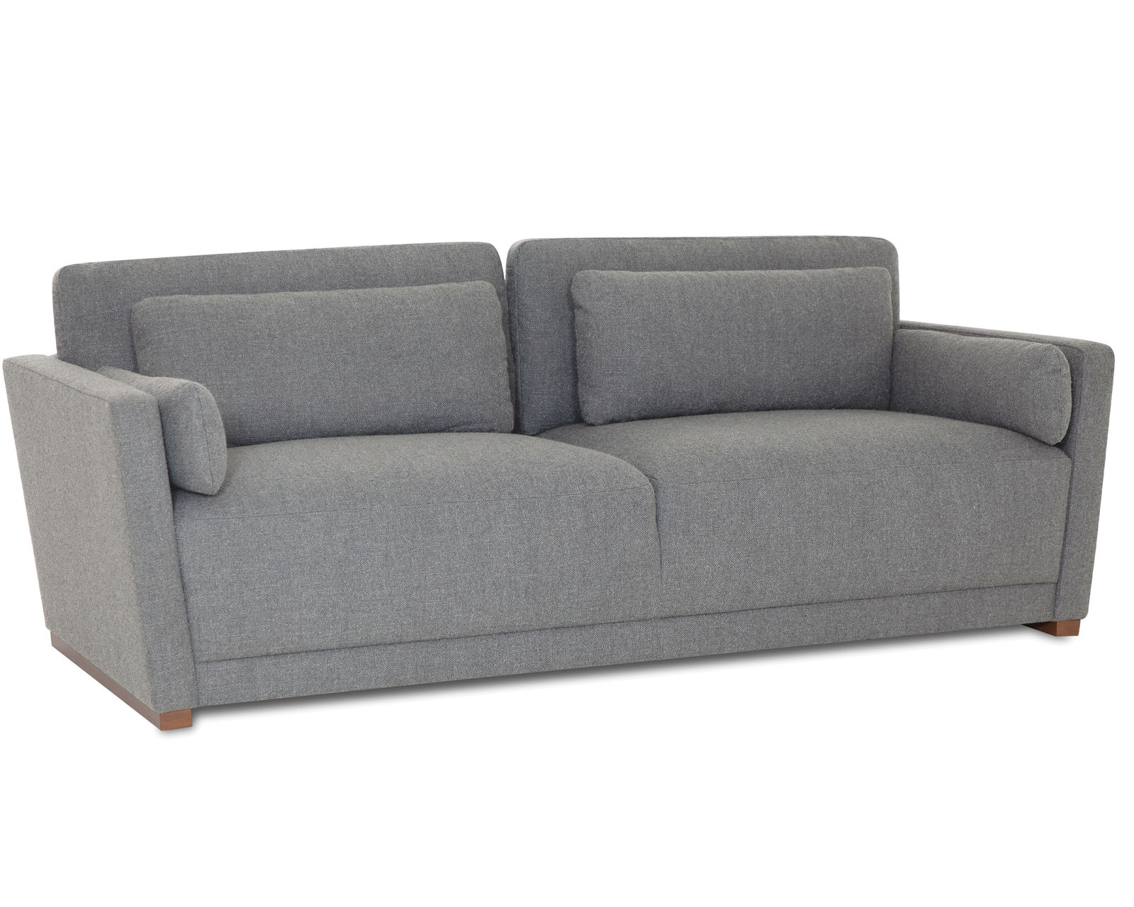 Shea 77646 Stationary 73" - 90" Sofa (Color choices) - Shea Sofa in Fabric - Panko Carbon