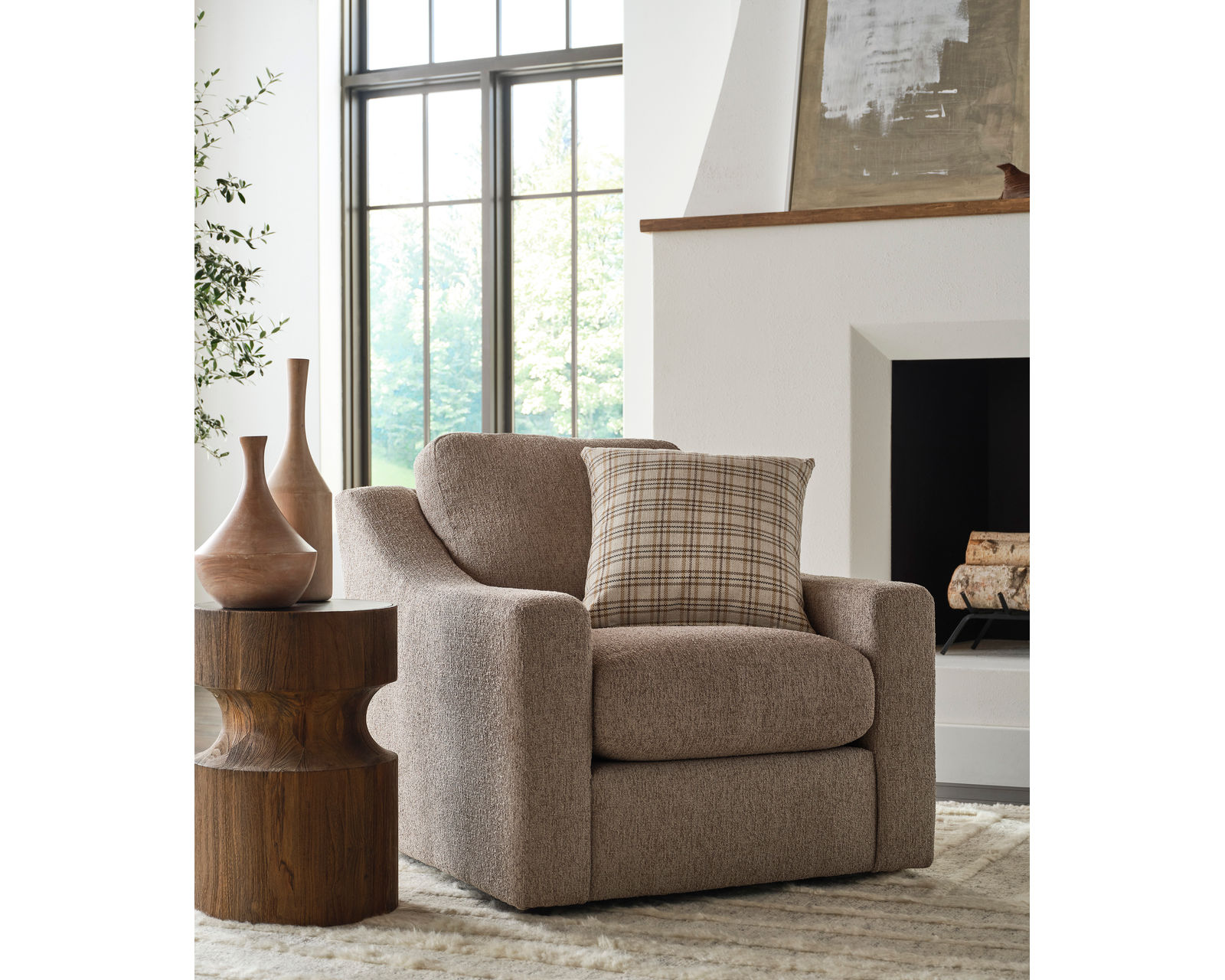 🎣 Caverra 83" Sofa (+65 fabrics) - Caverra Accent Chair